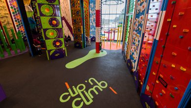 Clip n Climb interior