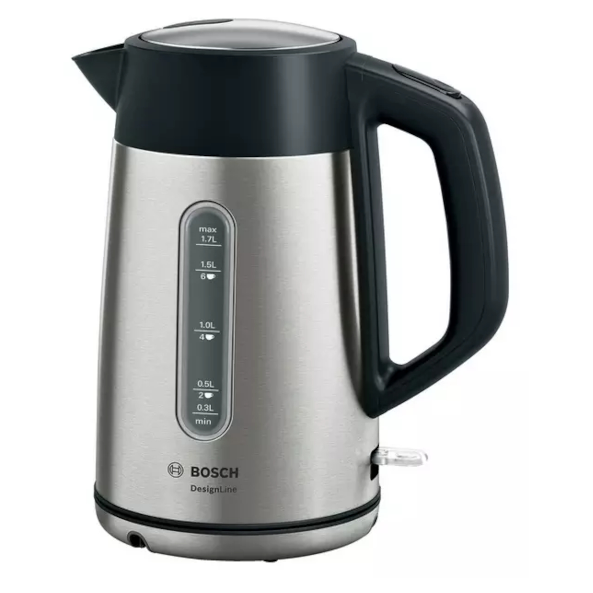 Bosch TWK4P440GB DesignLine Kettle Stainless Steel Hughes Trade