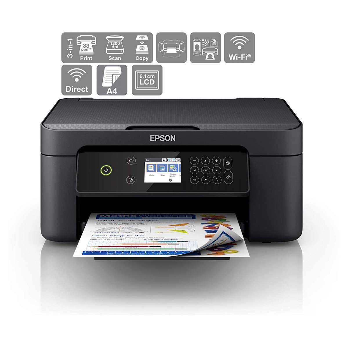 Epson Expression Home XP4100 Wireless Inkjet Printer | Hughes Trade