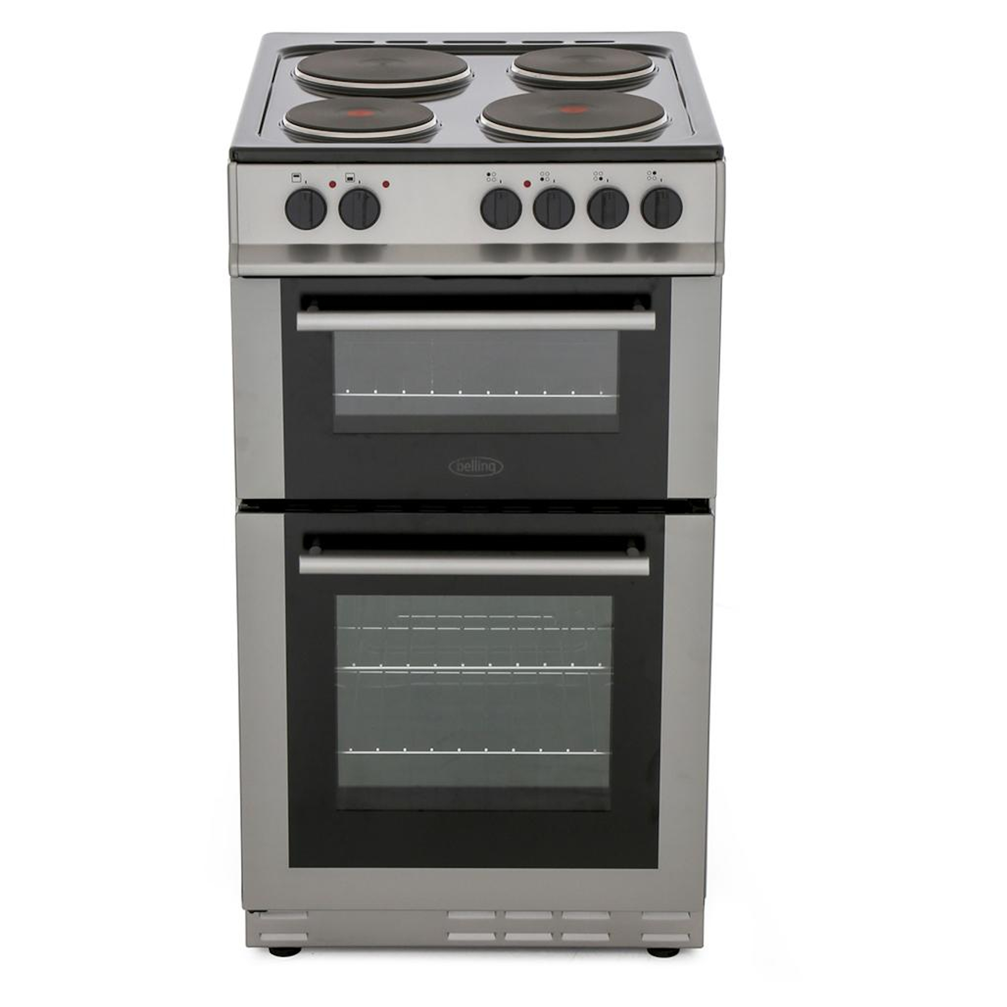 Belling FS50ETSIL 500mm Twin Cavity Electric Cooker Hughes Trade