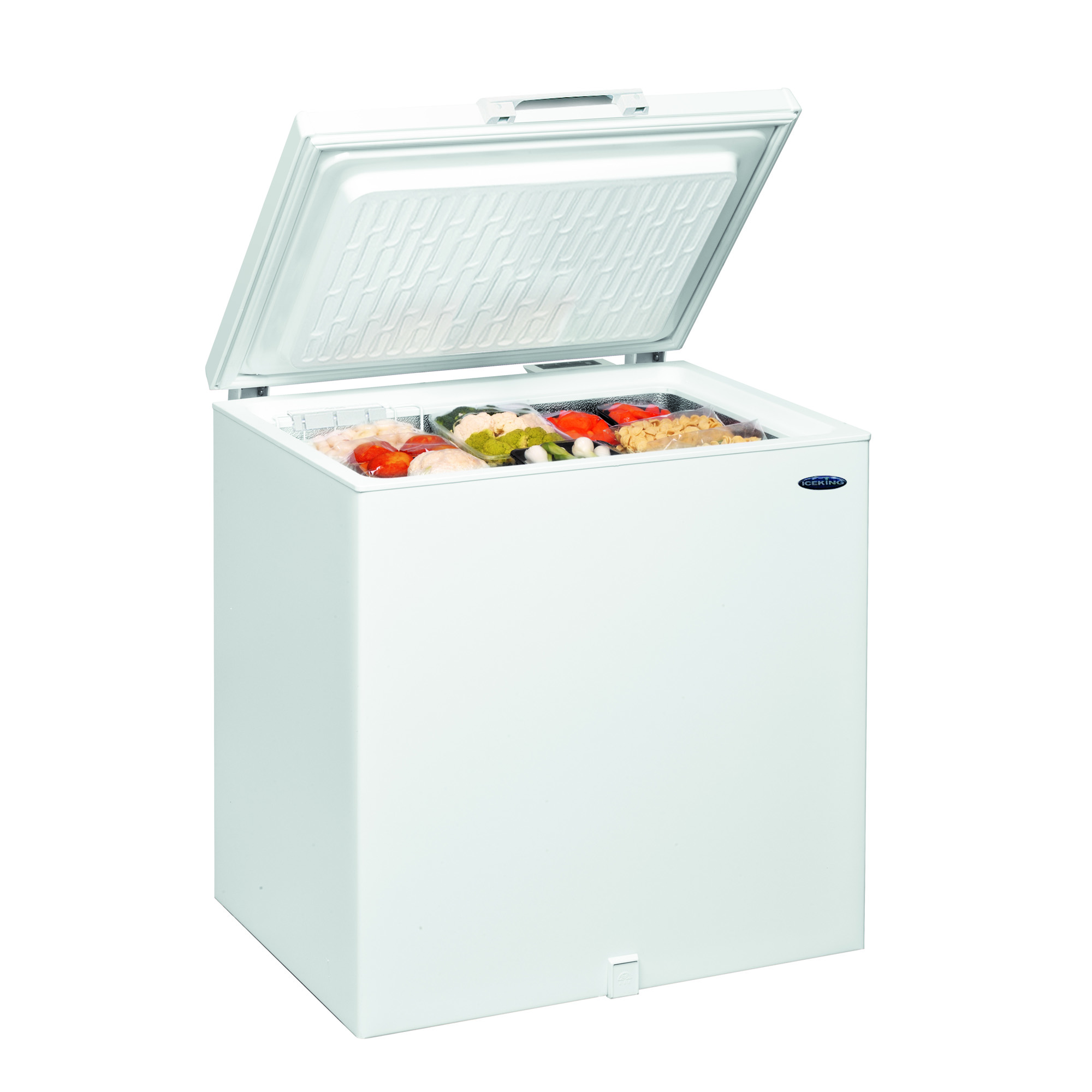 Iceking CF202W 202L A+ Chest Freezer with Freezer Basket Hughes Trade