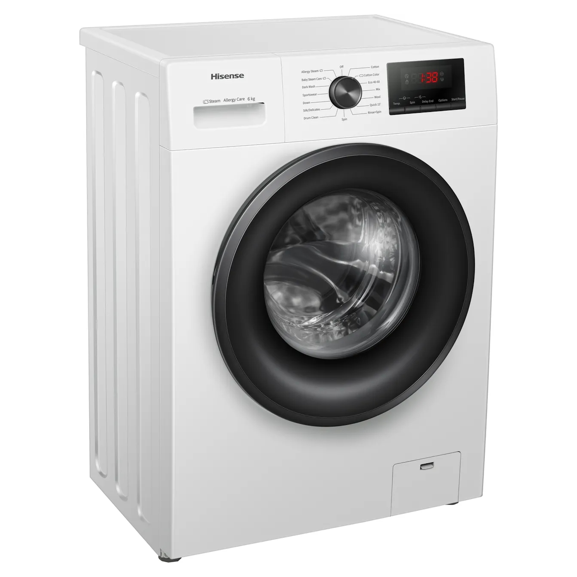 Hisense WFPV6012EM 6kg Washing Machine E Energy Hughes Trade