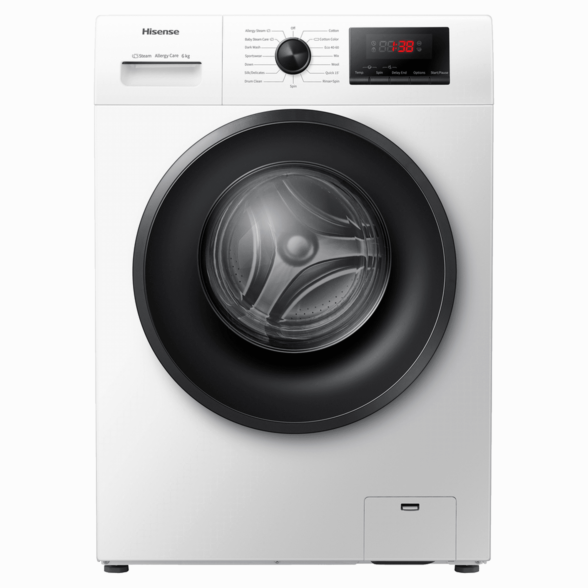 Hisense WFPV6012EM 6kg Washing Machine E Energy Hughes Trade