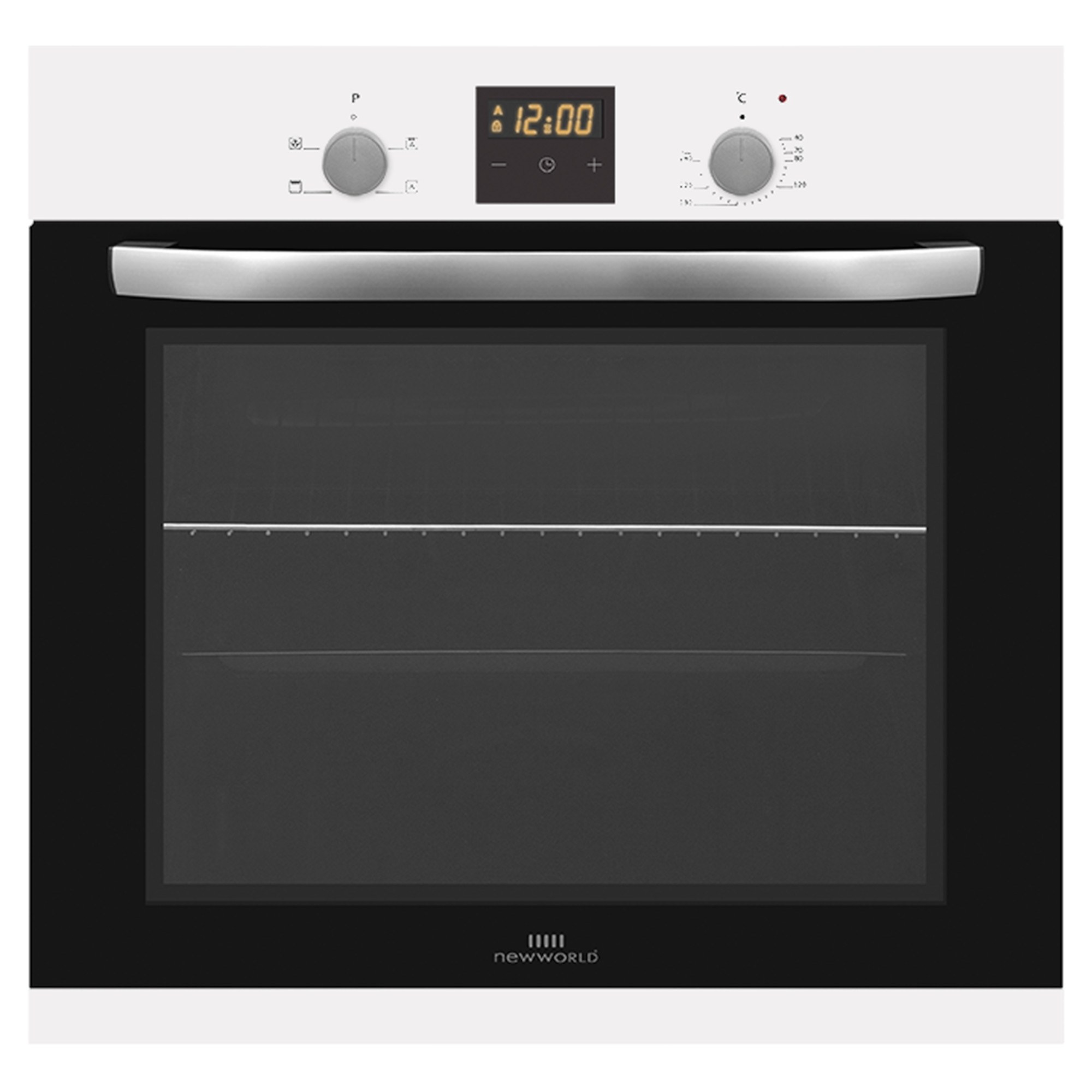 New World NWMFOT60W 60L BuiltIn Single MultiFunction Oven Hughes Trade