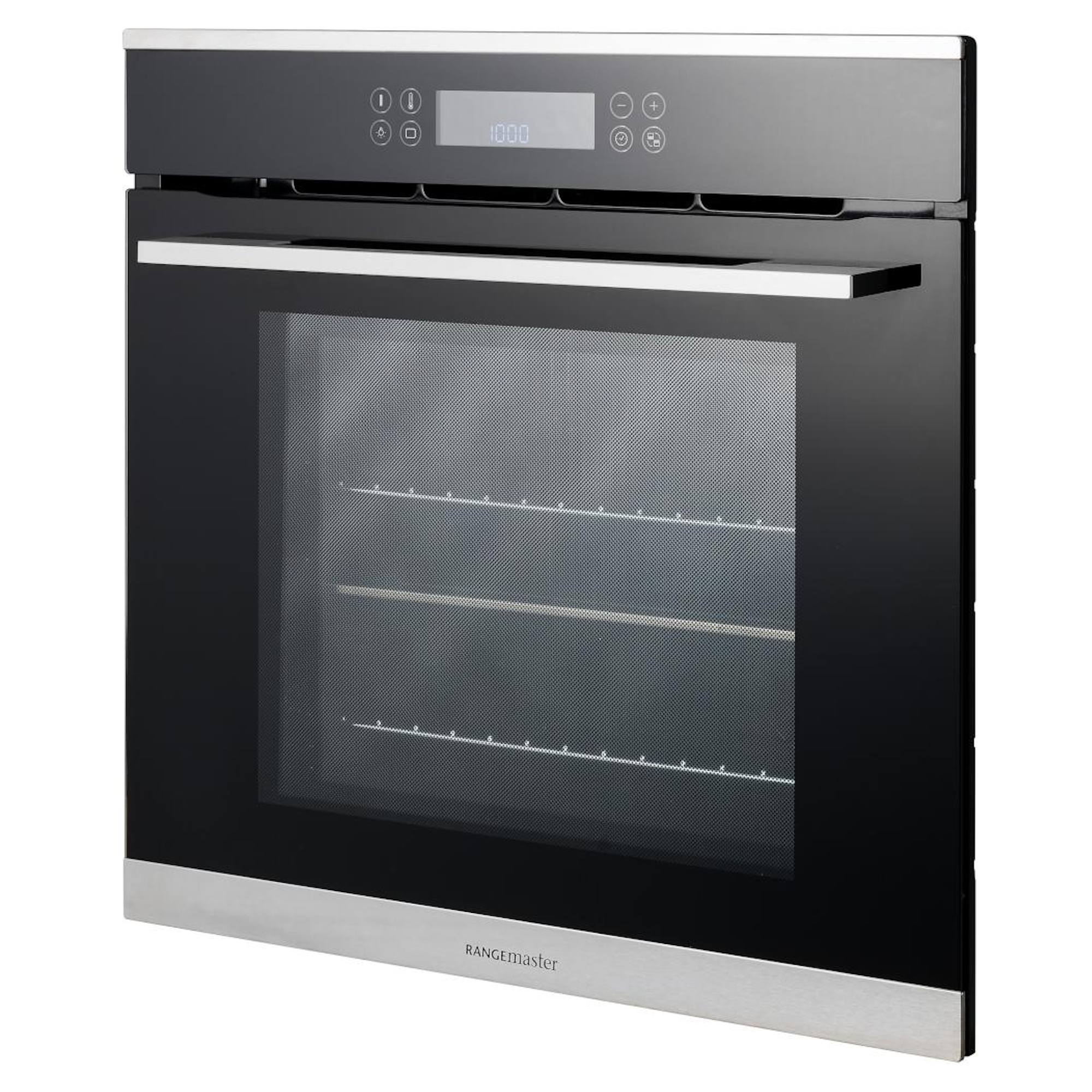 Rangemaster RMB60TZBLSS Twin Zone Built In Single Oven Hughes