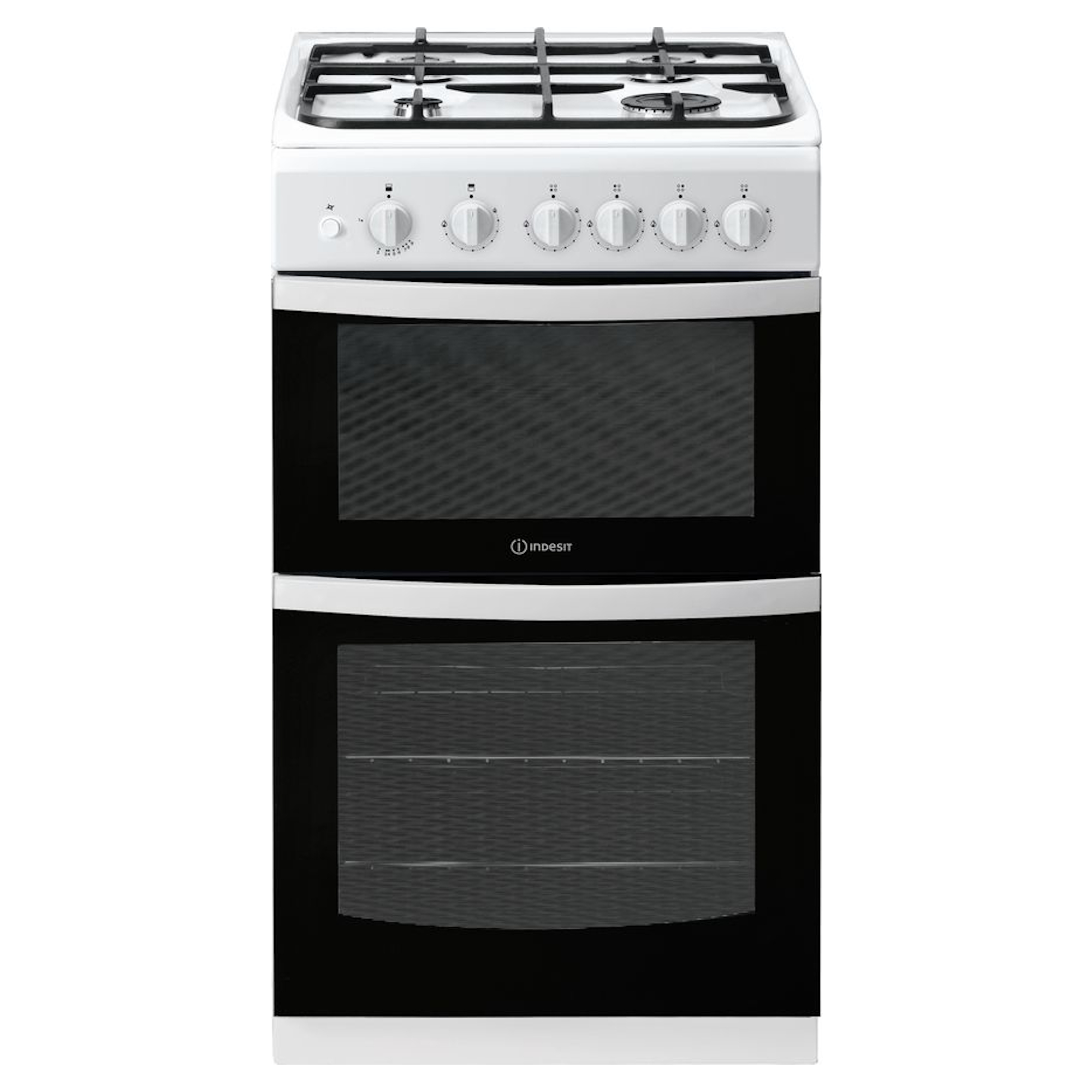Indesit ID5G00KMW 50cm Gas Cooker Hughes
