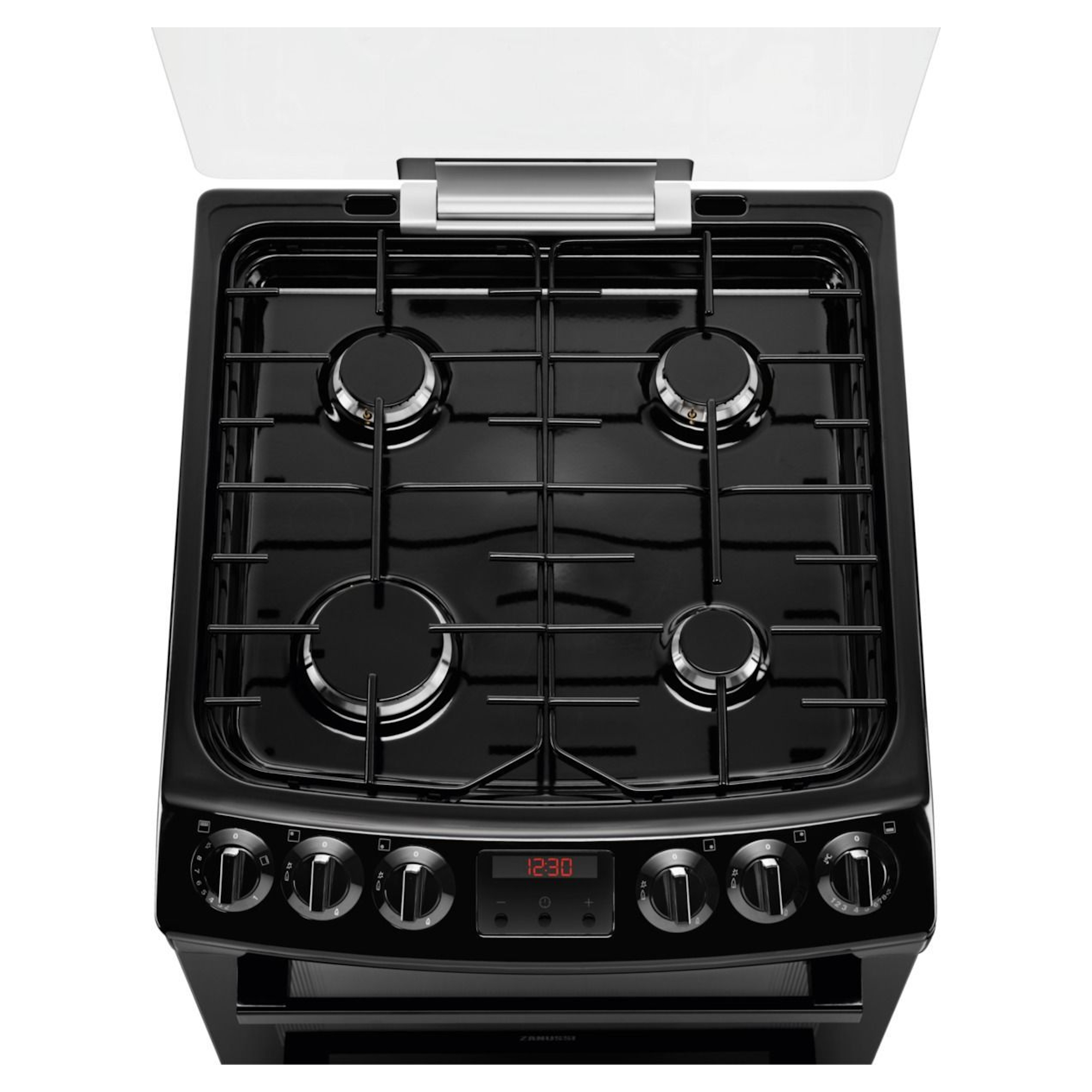 Zanussi ZCG43250BA 550mm Gas Cooker with 4 Burner Hob Hughes