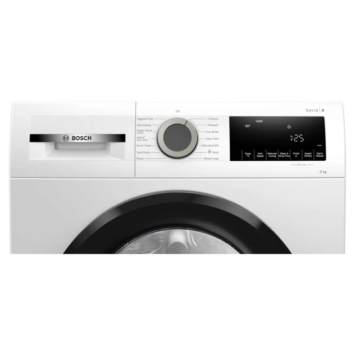 Bosch WGG04409GB Series 3 1400rpm 9KG A Energy Washing Machine Hughes