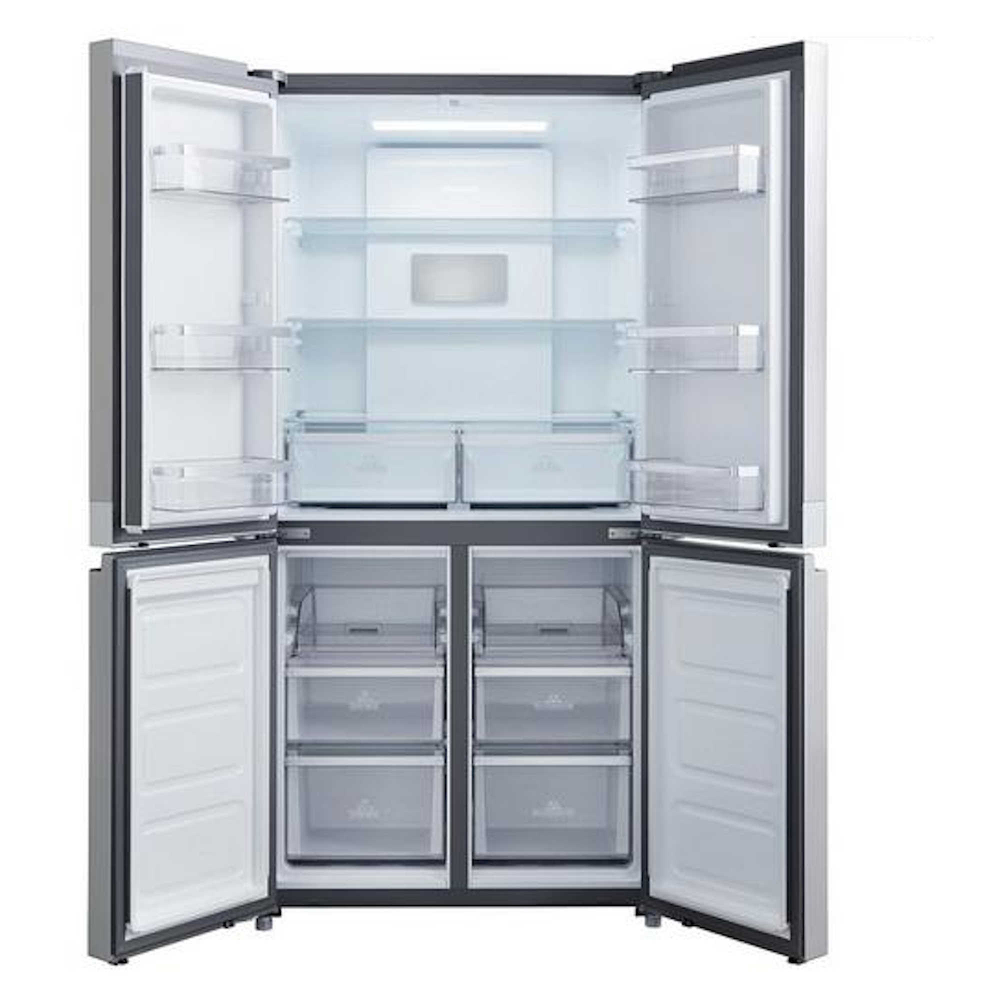 Hotpoint HQ9B1L1 900mm Freestanding American Fridge Freezer Hughes