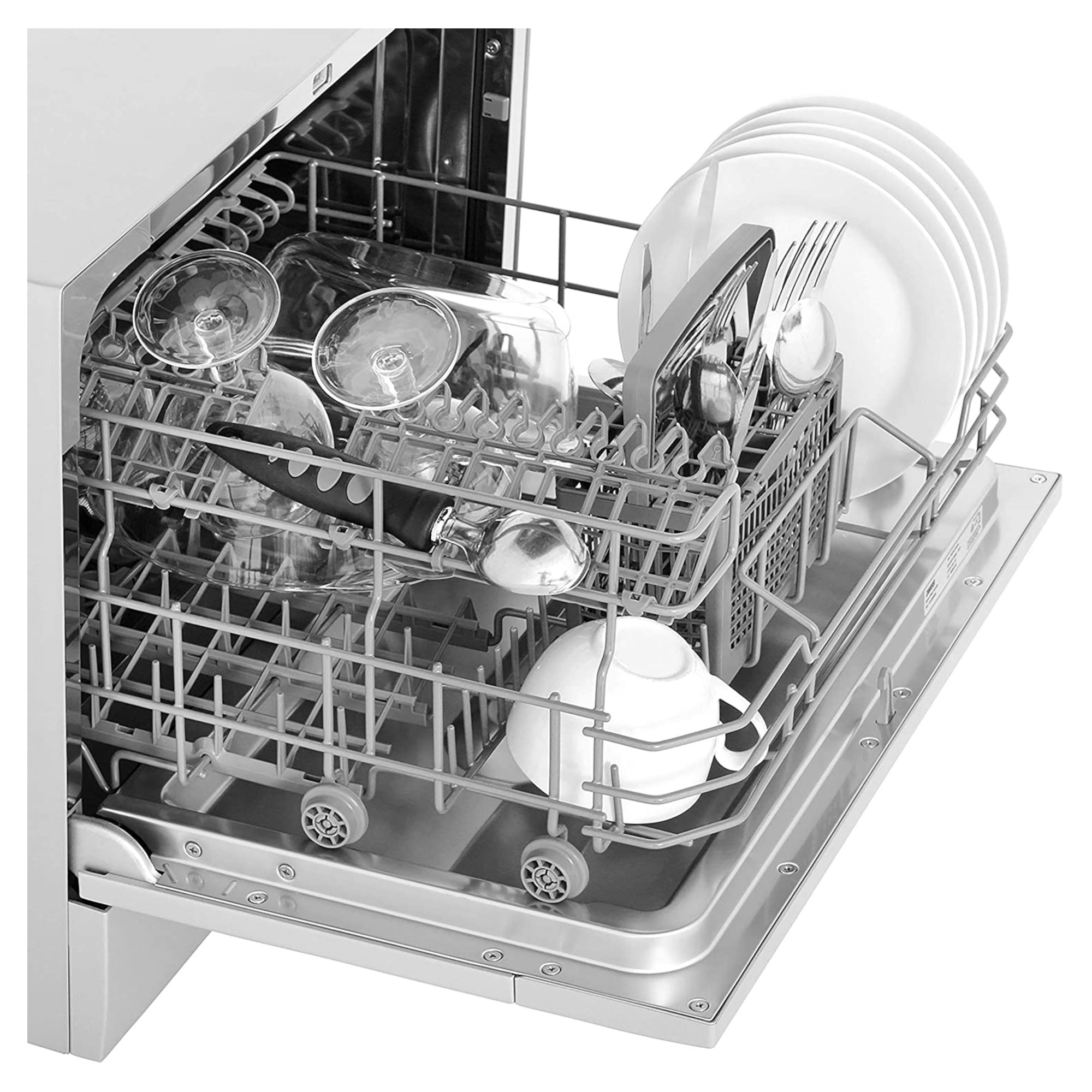 Zanussi ZDM17301SA Compact Table Top Dishwasher Hughes