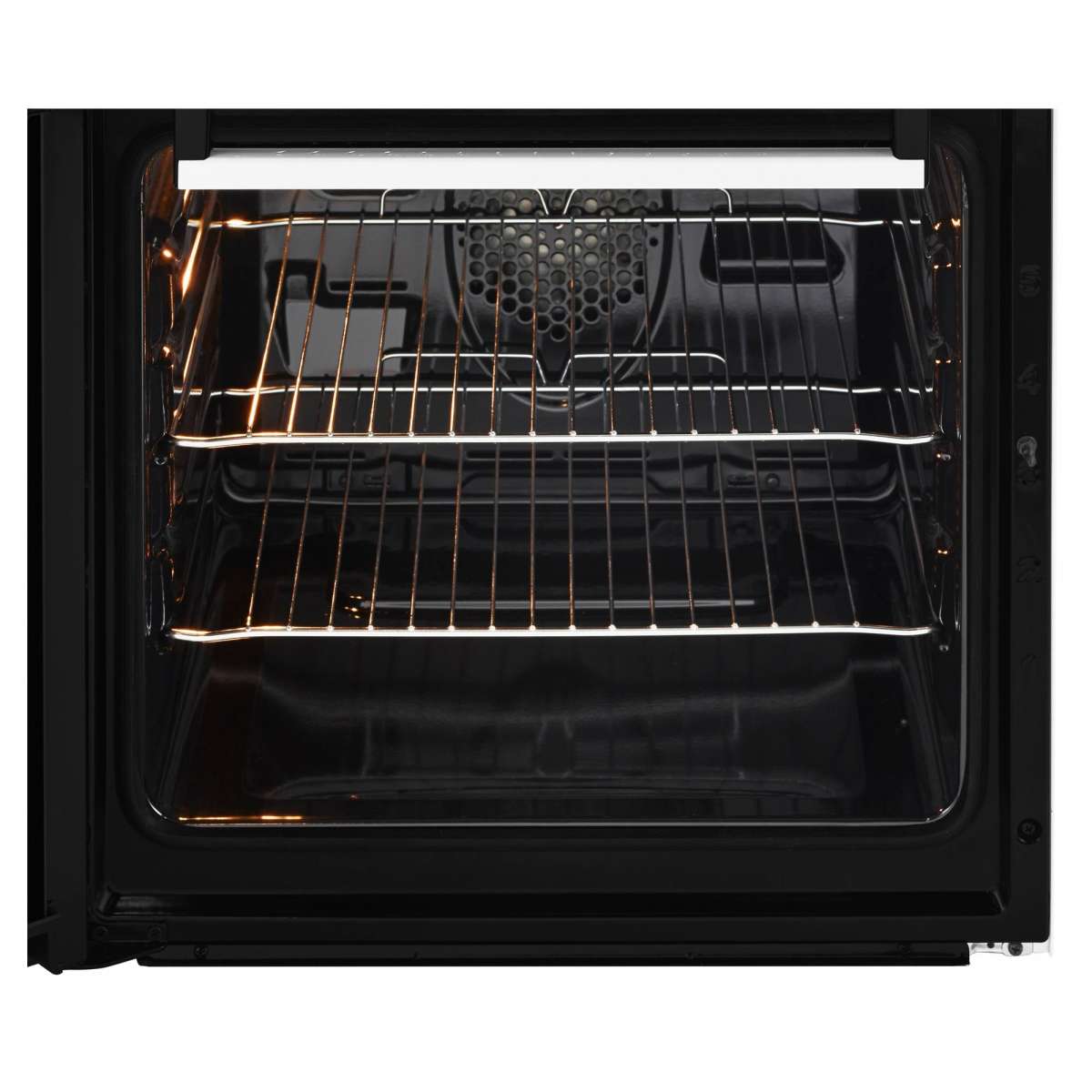 Beko KD533AW Electric Cooker with Solid Plate Hob Hughes