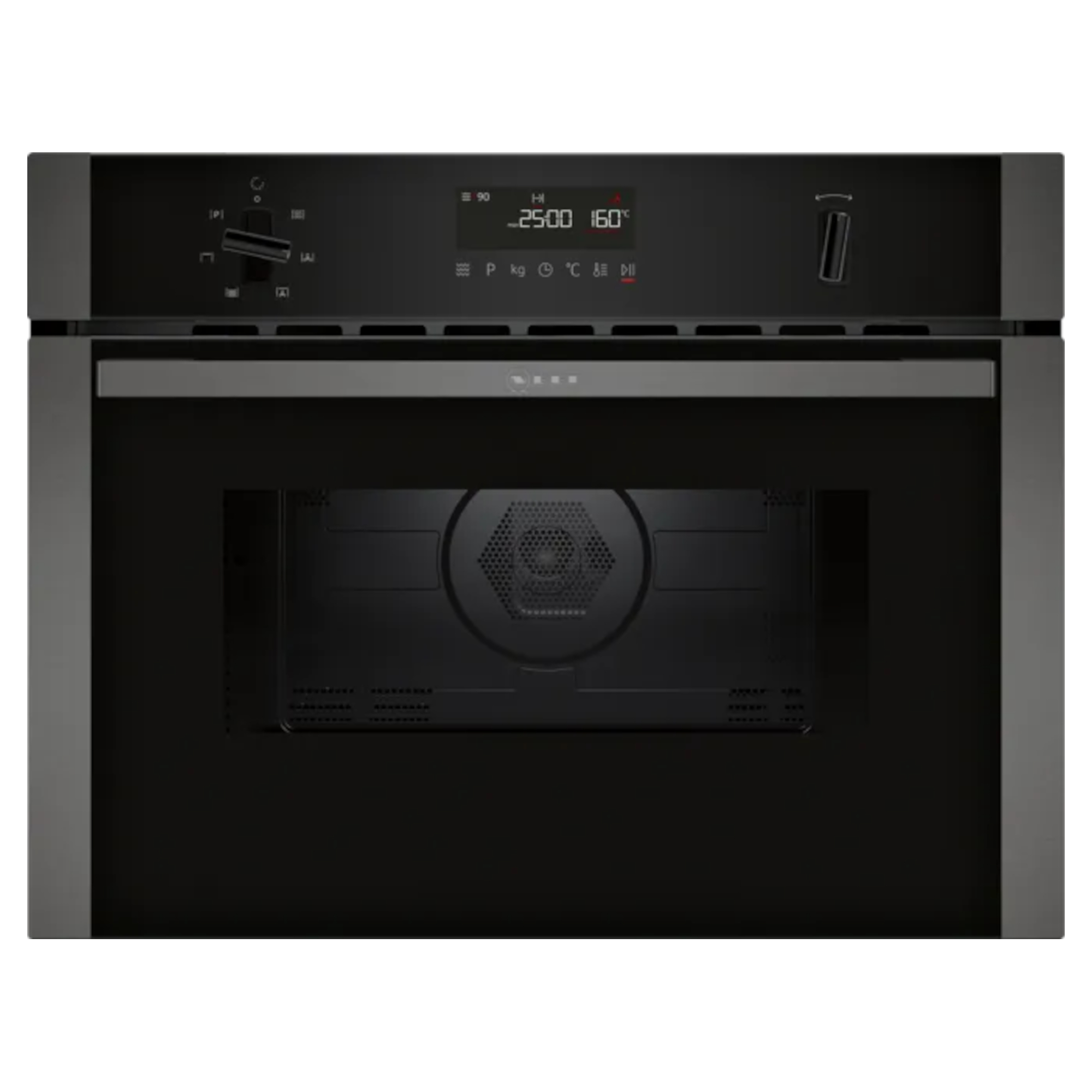 NEFF N50 C1AMG84G0B BuiltIn Combination Microwave Graphite Grey Hughes
