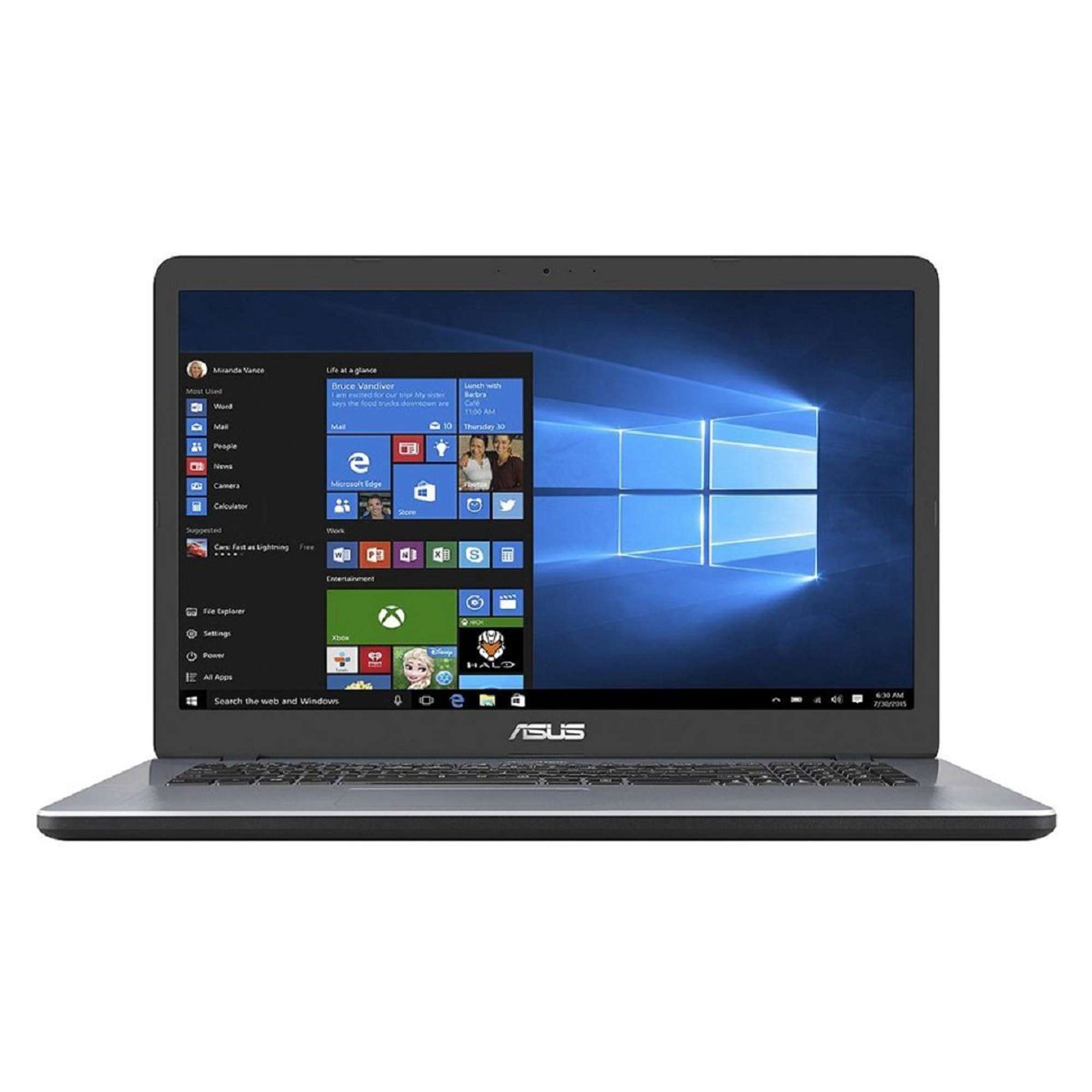 ASUS X705UA BX065T 17 3" Laptop with Intel Core i3 8GB RAM and 1TB ASUS X705UA BX065T 17 3" Laptop with Intel Core i3 8GB RAM and 1TB HDD in Grey