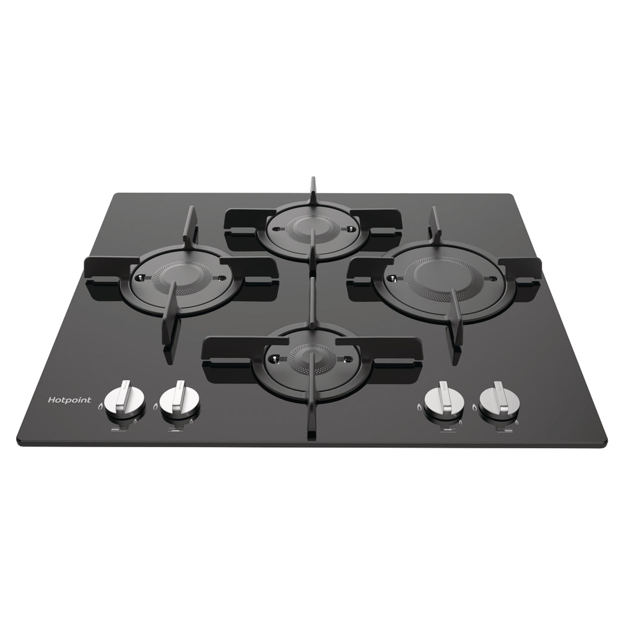 Hotpoint FTGHG641DHBK 600mm BuiltIn 4 Burner Gas Hob Hughes