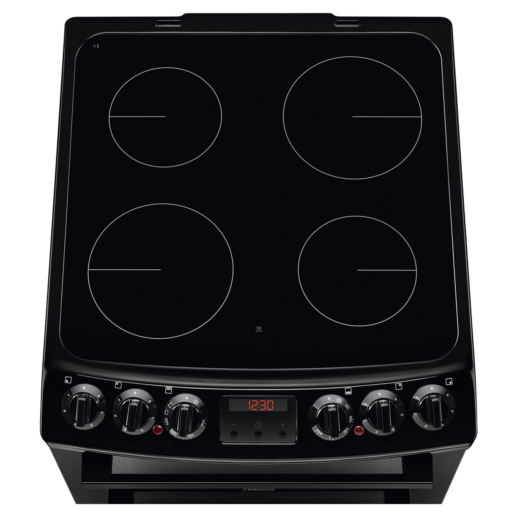 Zanussi ZCV46250BA Electric Cooker with Ceramic Hob Hughes