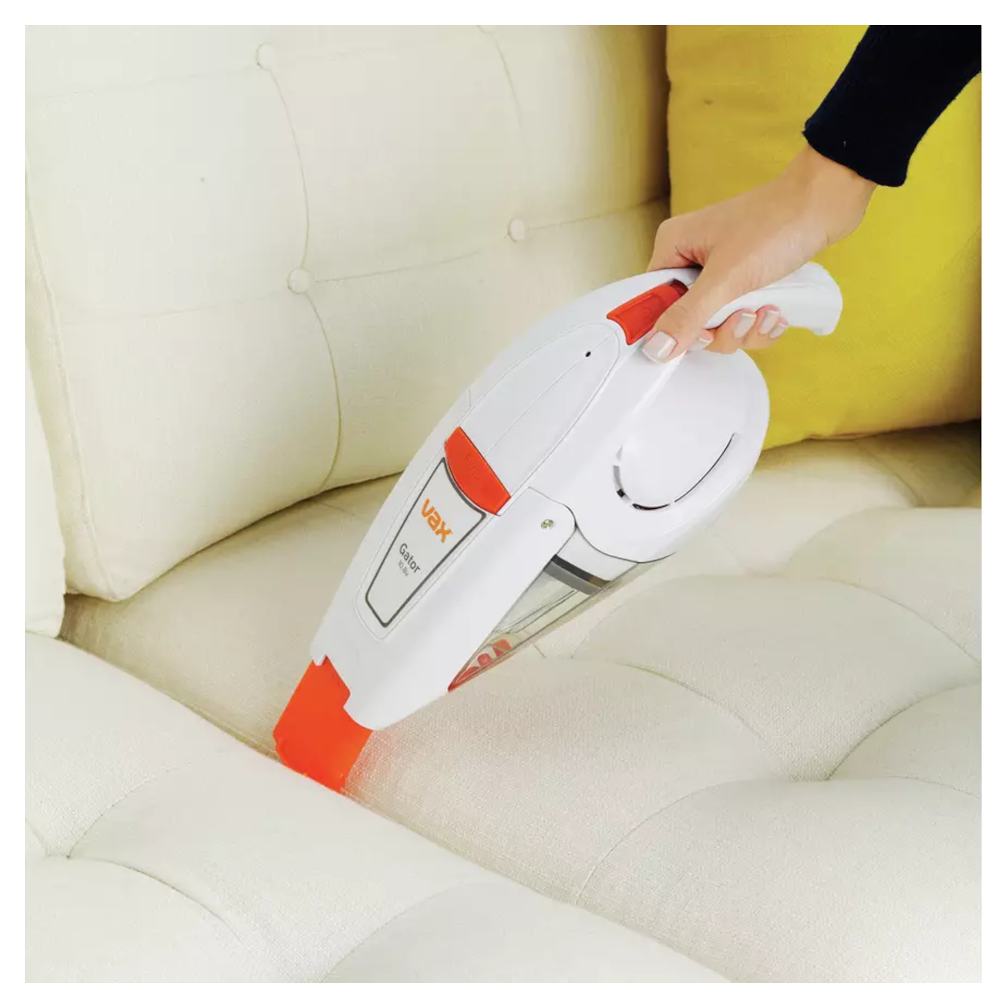 VAX H85GAB10 10.8V Gator Handheld Vacuum Cleaner White Hughes