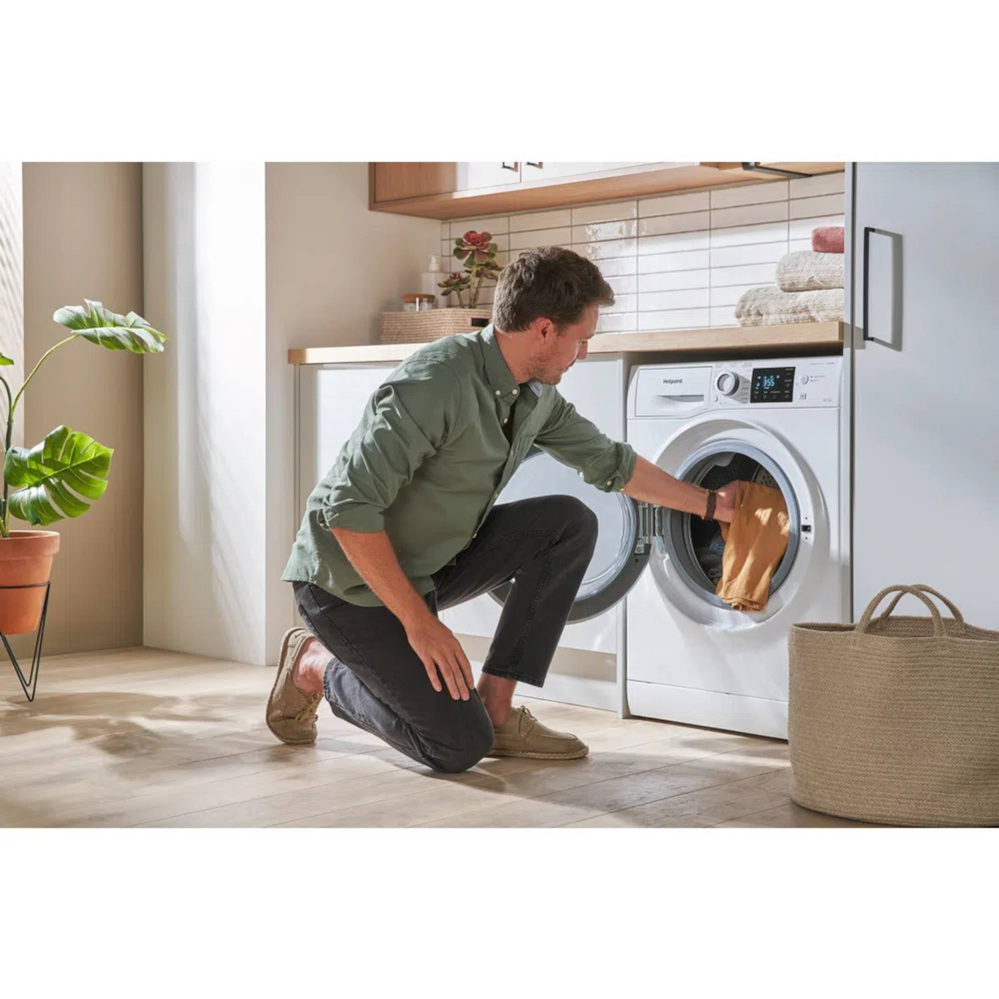 Hotpoint AntiStain NDB 9635 W UK 9KG Wash 6KG Dry 1400rpm Spin Speed
