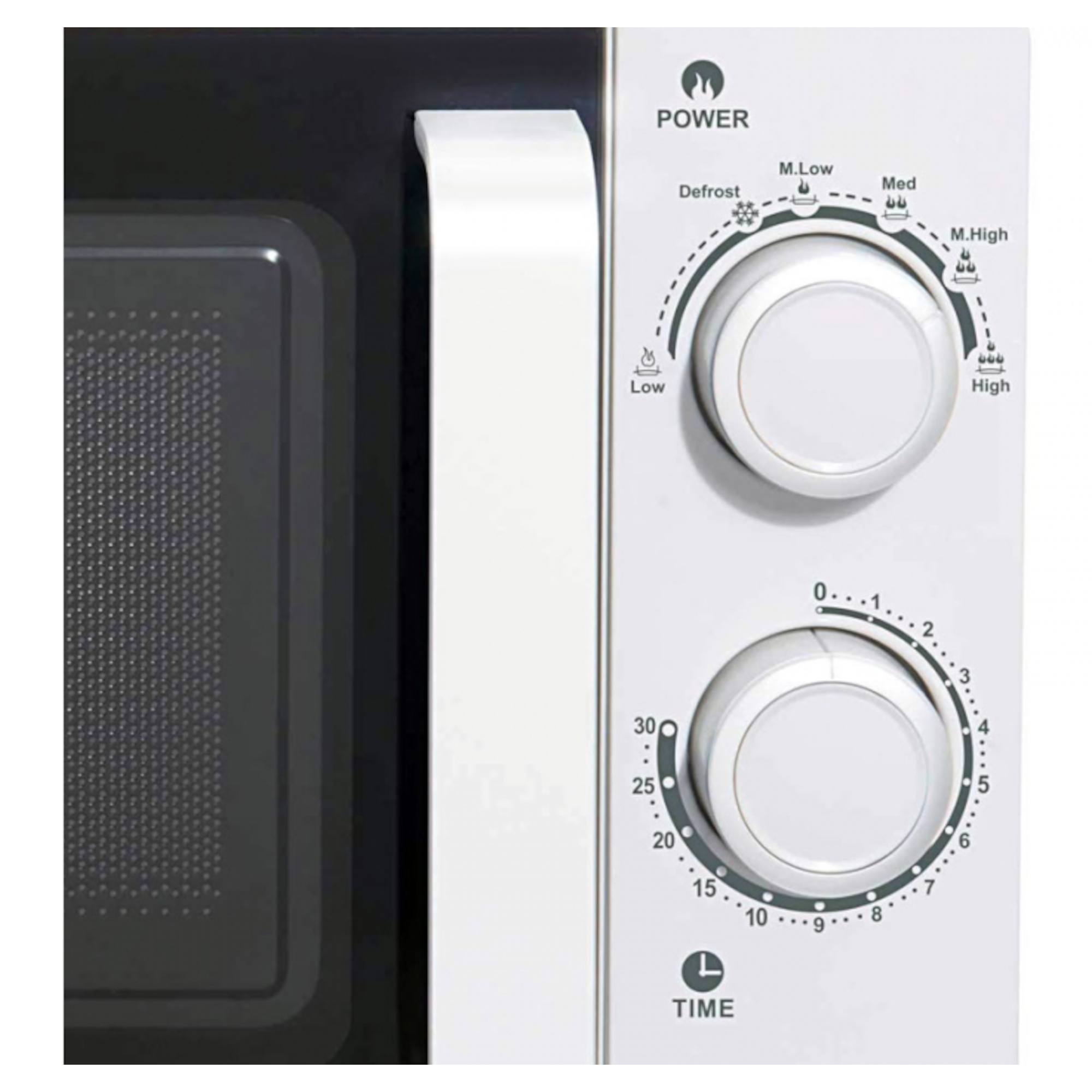 Haden Chester 193926 700W 6 Power Level 20L Microwave White Hughes