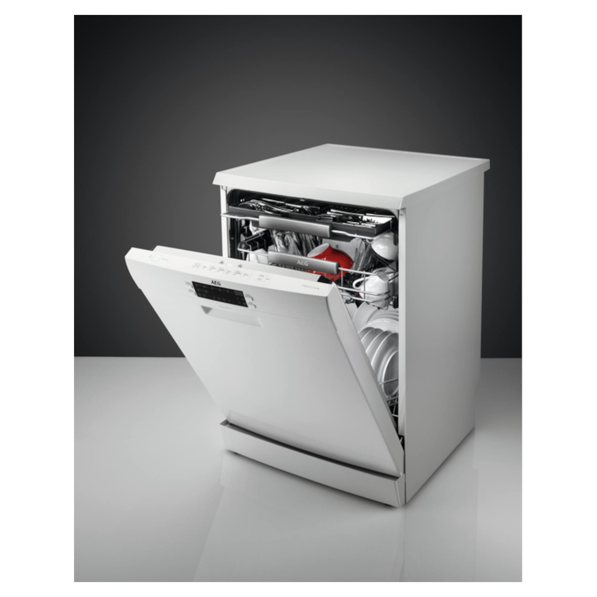 AEG FFE63700PW 6000 Satellite Clean 60cm Dishwasher White Hughes