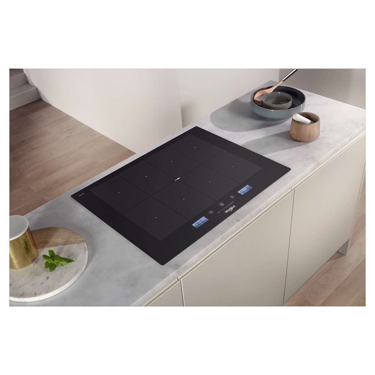 Whirlpool W Collection SMP778CNEIXL 770mm Induction Hob Hughes