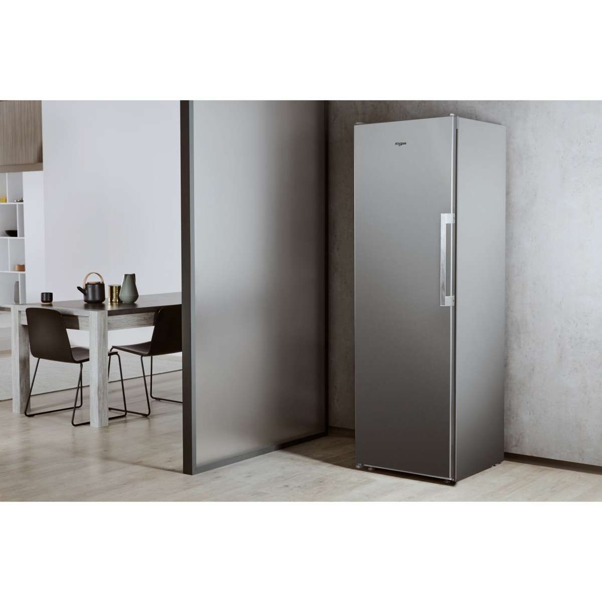 Whirlpool UW8F2CXLSB2 252L Frost Free Freezer with 6th Sense Hughes