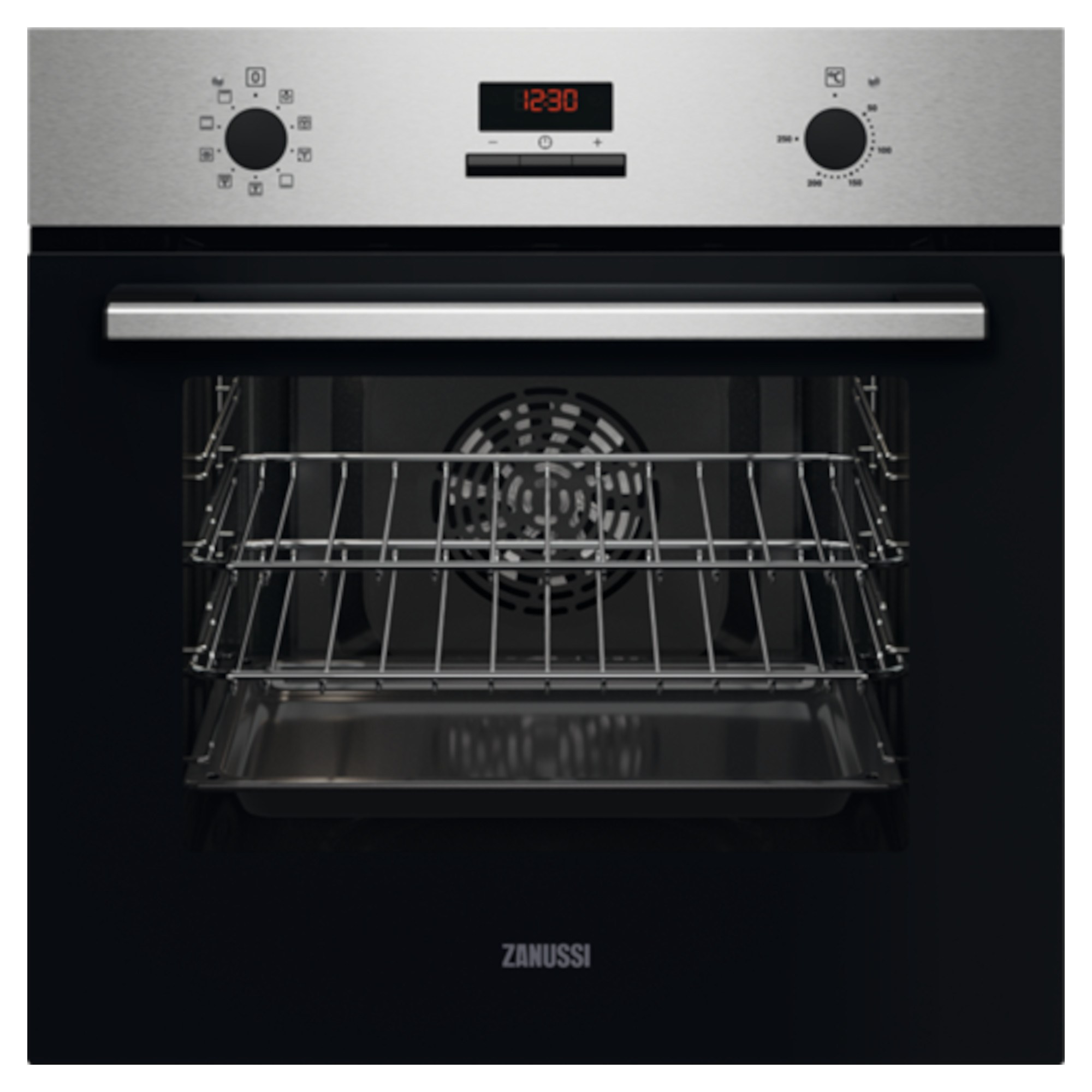 Zanussi ZOHNE2X2 Series 20 FanCook Integrated Electric Oven with Aqua