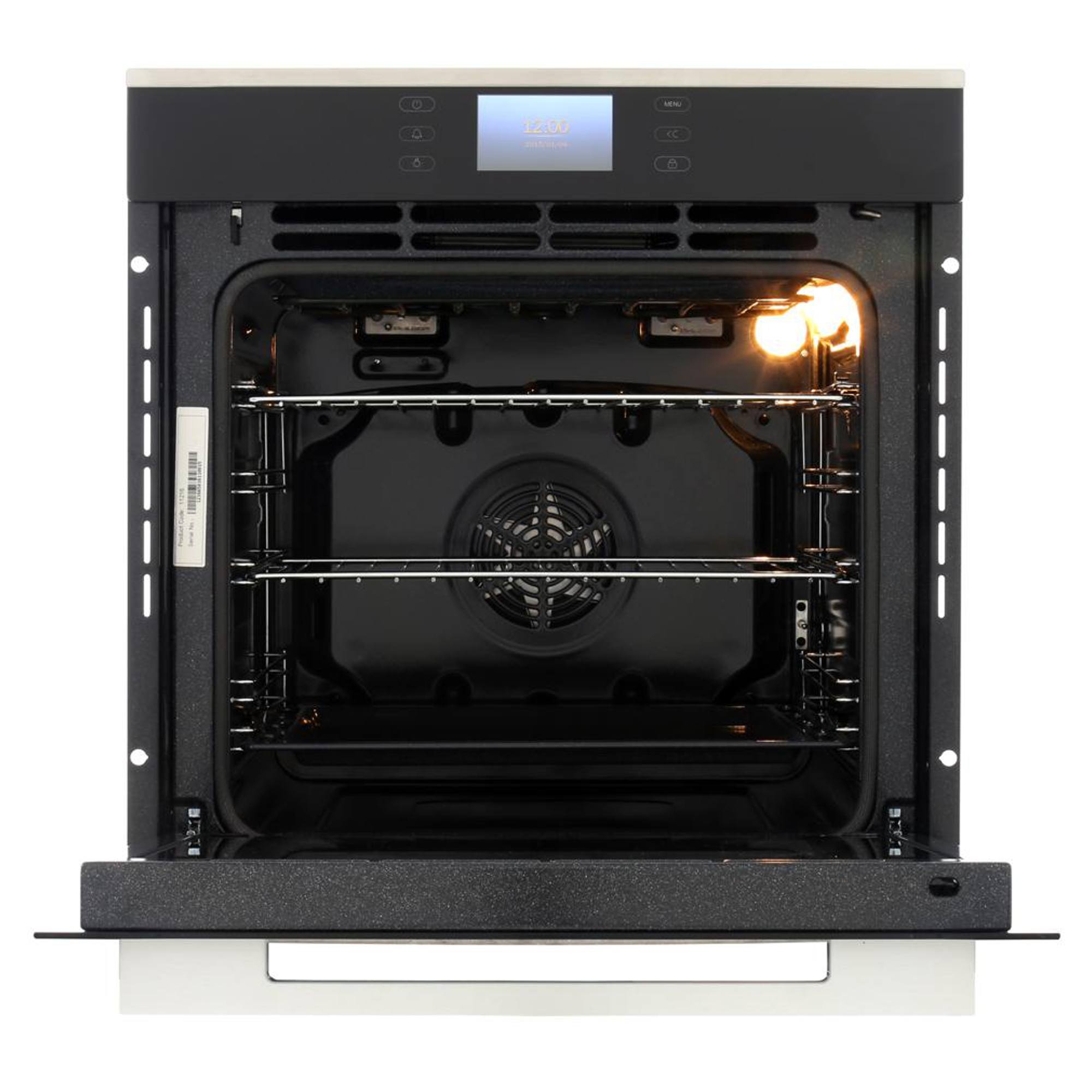 Rangemaster RMB610PBLSS 73L Builtin Electric Single Oven Hughes