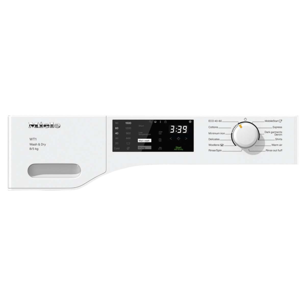 Miele WTD160 8kg Wash 5kg Dry Washer Dryer with PerfectCare Technology