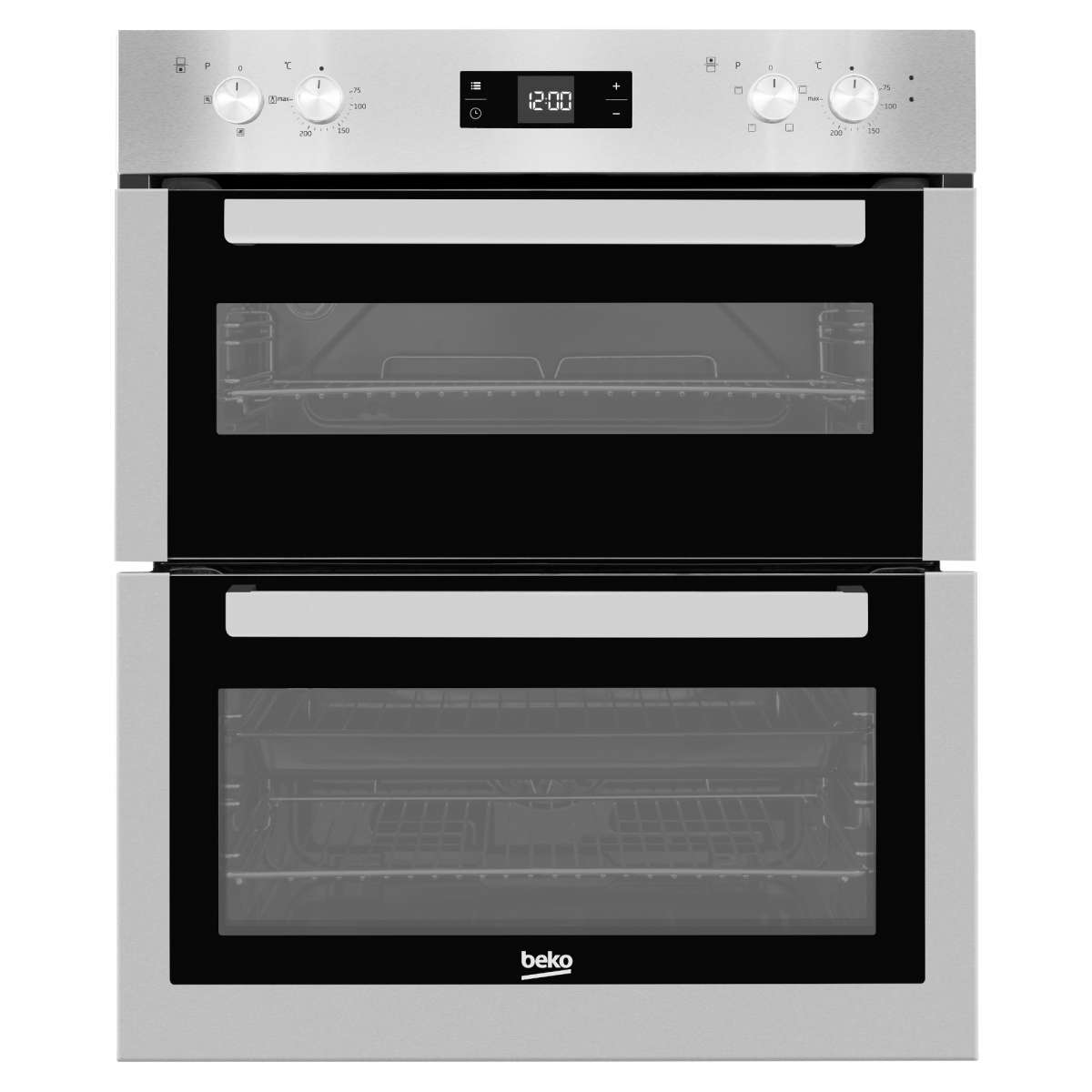 Beko BBTF26300X BuiltIn Double Oven A Energy Rating Hughes