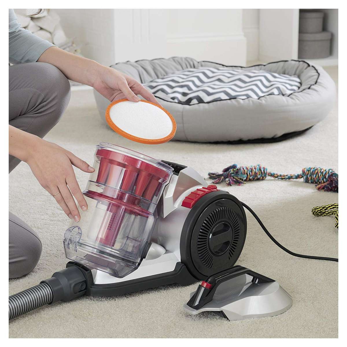 VAX CCQSAV1T1 Air Home Bagless Cylinder Vacuum Cleaner Hughes