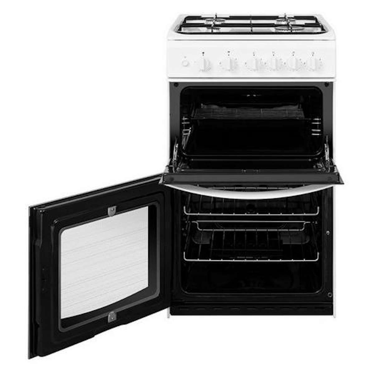 Indesit ID5G00KMW 50cm Gas Cooker Hughes