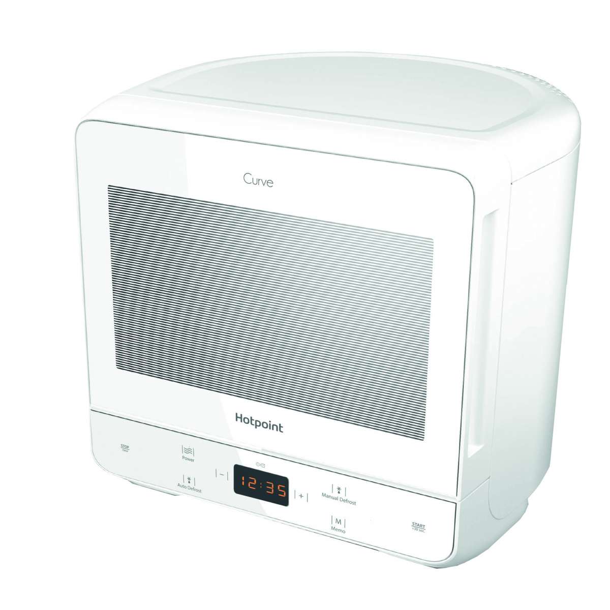 Hotpoint Curve MWH 1331 FW 13L 700W Solo Microwave Hughes
