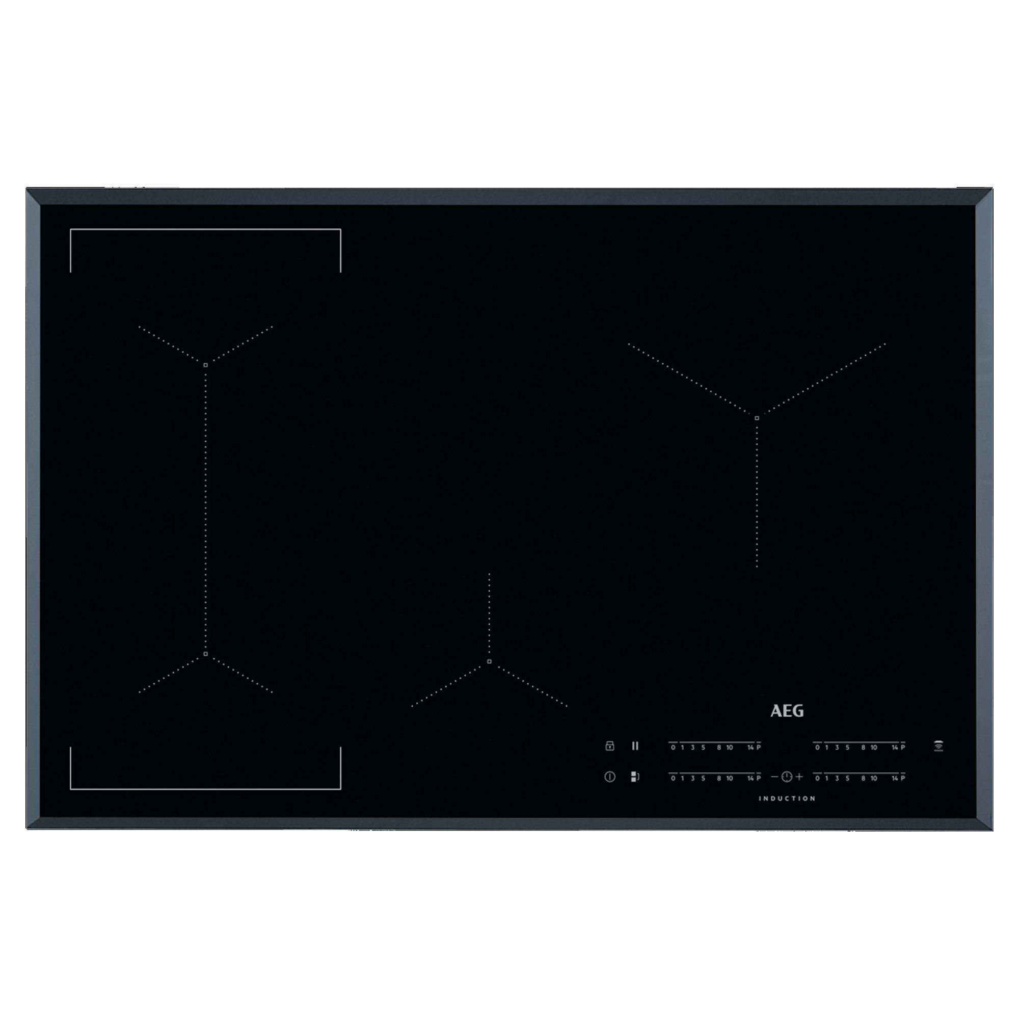AEG IKE84441FB 780mm MaxiSense Induction Hob Hughes