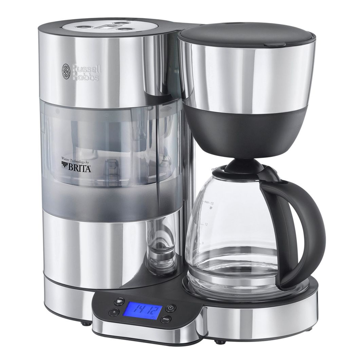 Schnellkochfunktion 2400W 1,7l Russell Hobbs Wasserkocher Inspire weiss opti
