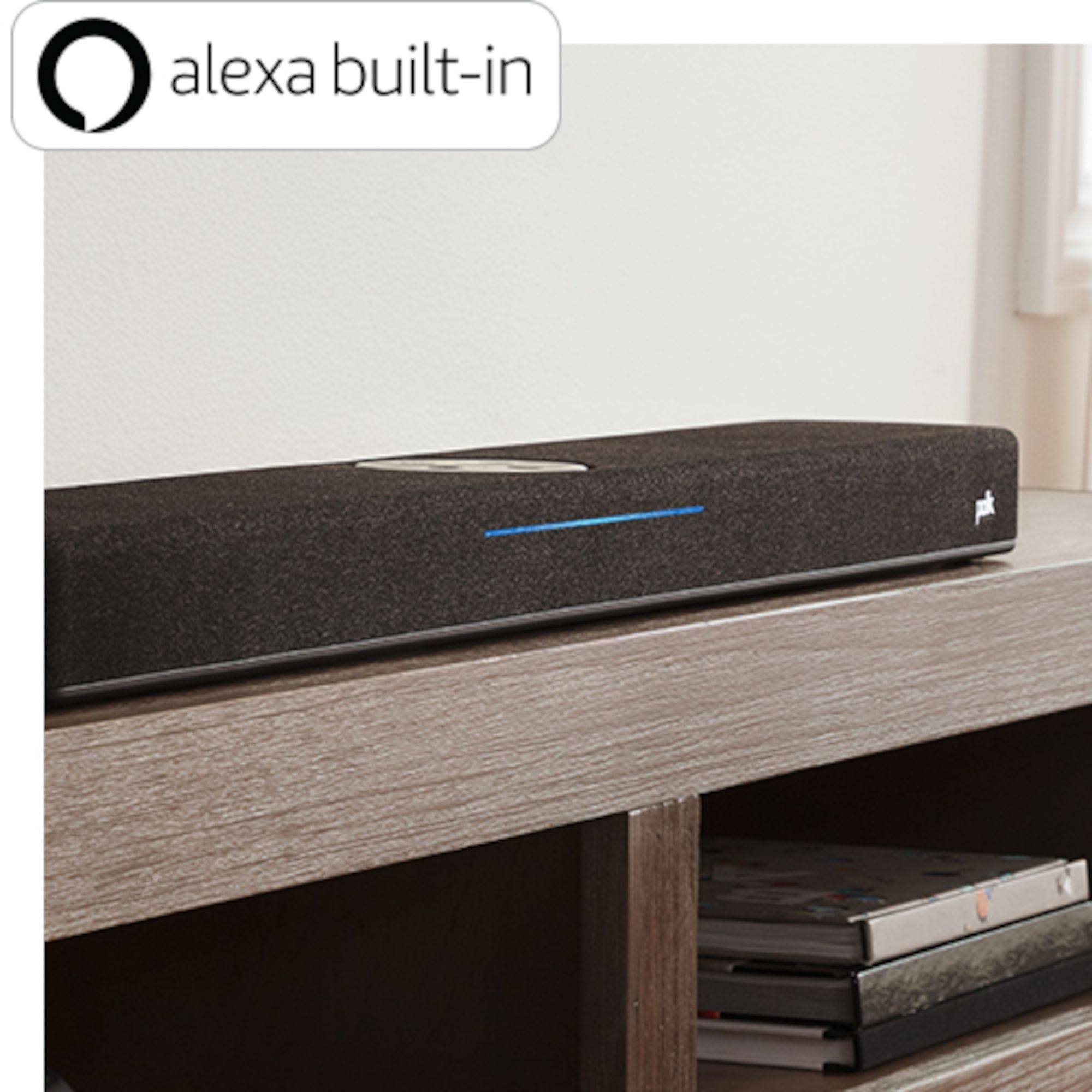 Polk REACT Soundbar Alexa & Bluetooth BuiltIn Hughes