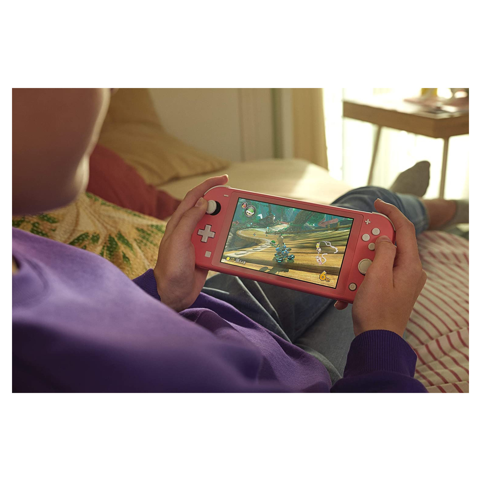 Rent the Nintendo Switch Lite Portable Handheld Console Coral Hughes Rental