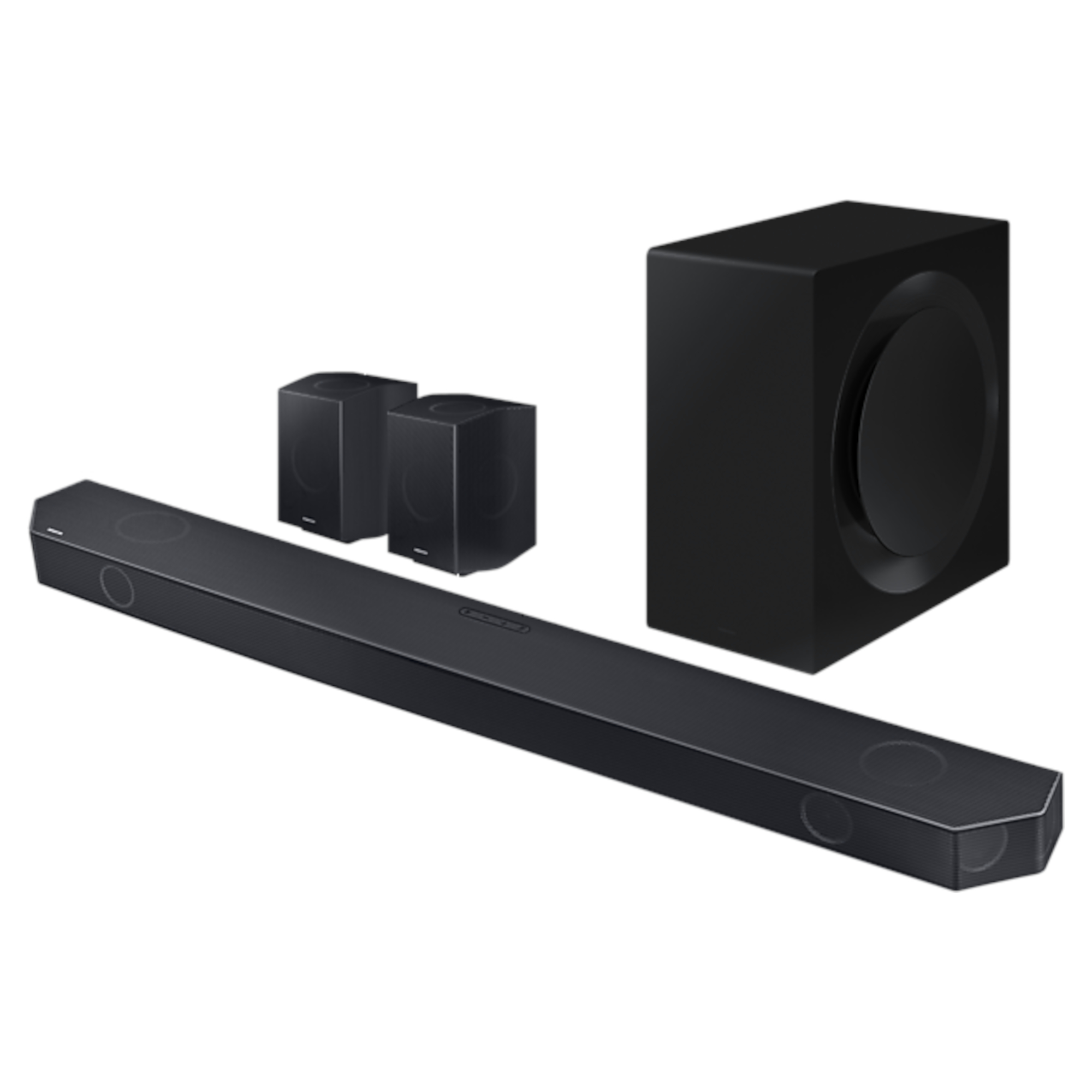 SAMHWQ990C QSymphony Alexa Builtin WiFi Soundbar with Subwoofer Hughes