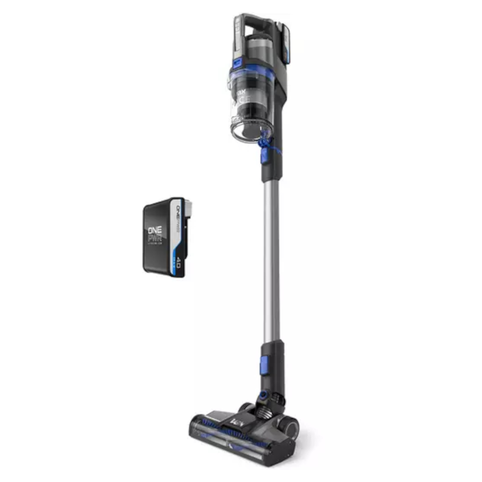 VAX ONEPWR Pace Cordless Vacuum Cleaner Blue And Graphite Hughes
