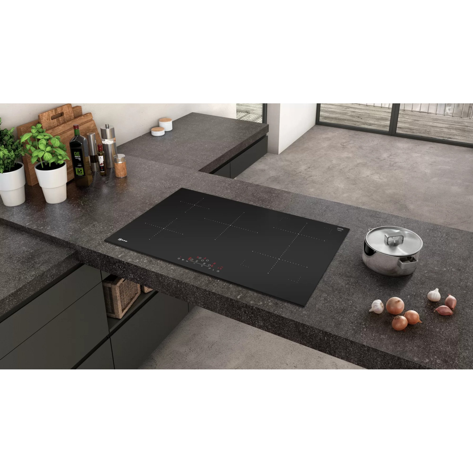 Neff T48FD23X2 N 70 5 Zone Touch Control Induction Hob Black Hughes