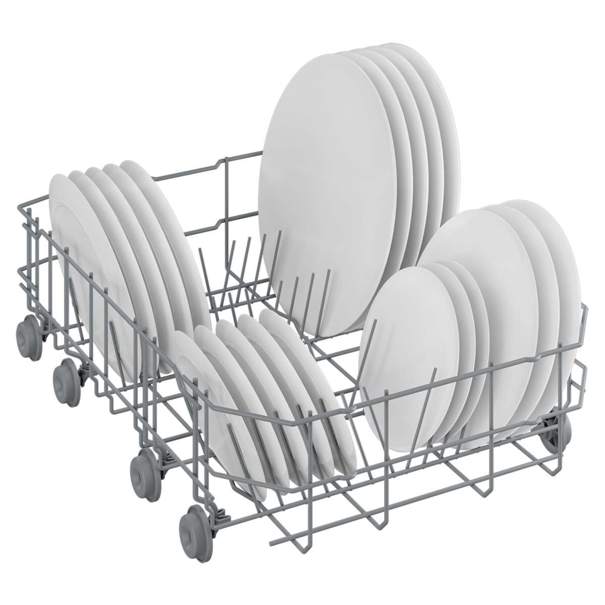 Beko DVS04X20W 10 Place Setting Freestanding Slimline Dishwasher Hughes