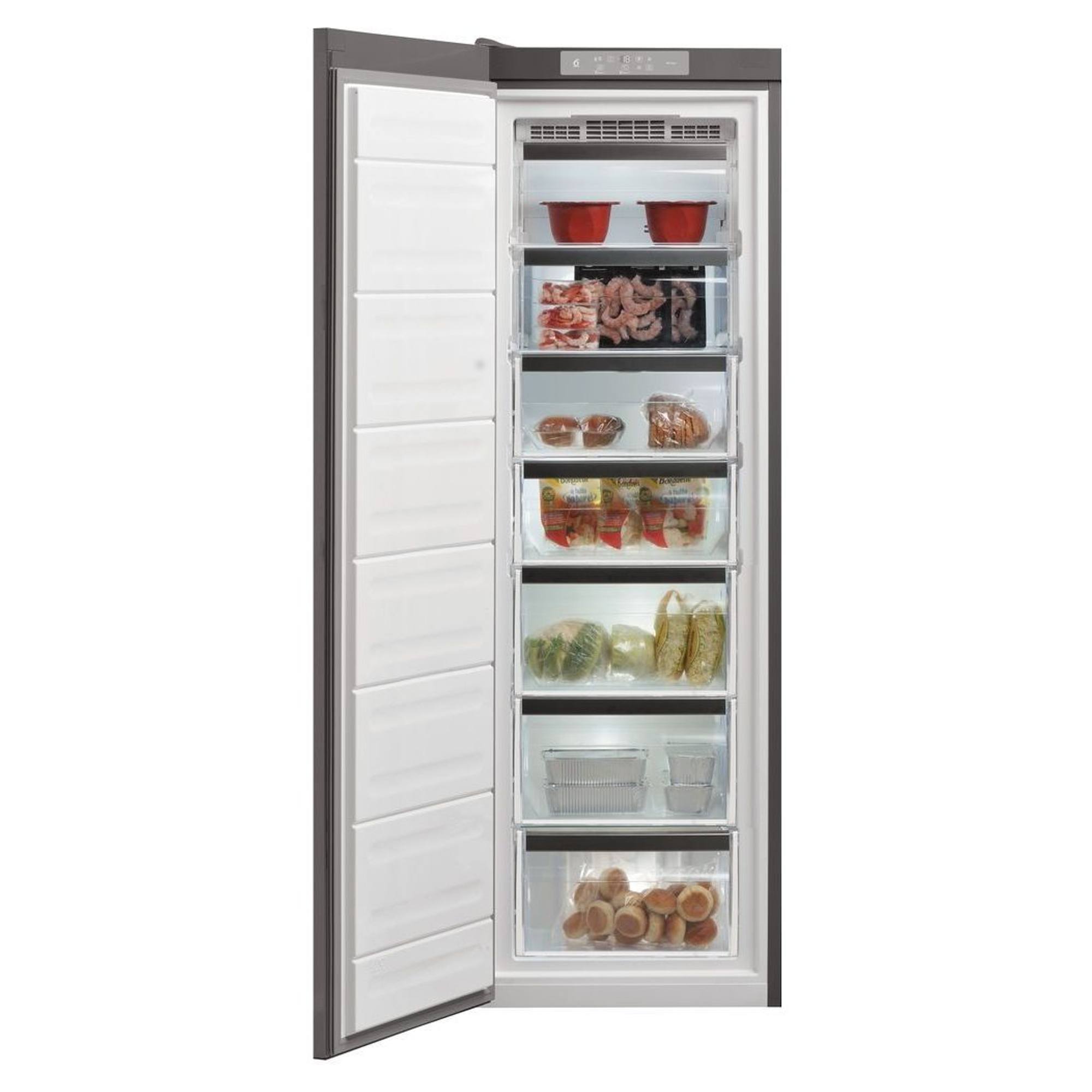 Whirlpool UW8F2CXLSB2 252L Frost Free Freezer with 6th Sense Hughes