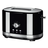 KitchenAid 5KMT2116BOB 2-Slot Manual Control Toaster - Black Best Price and Cheapest