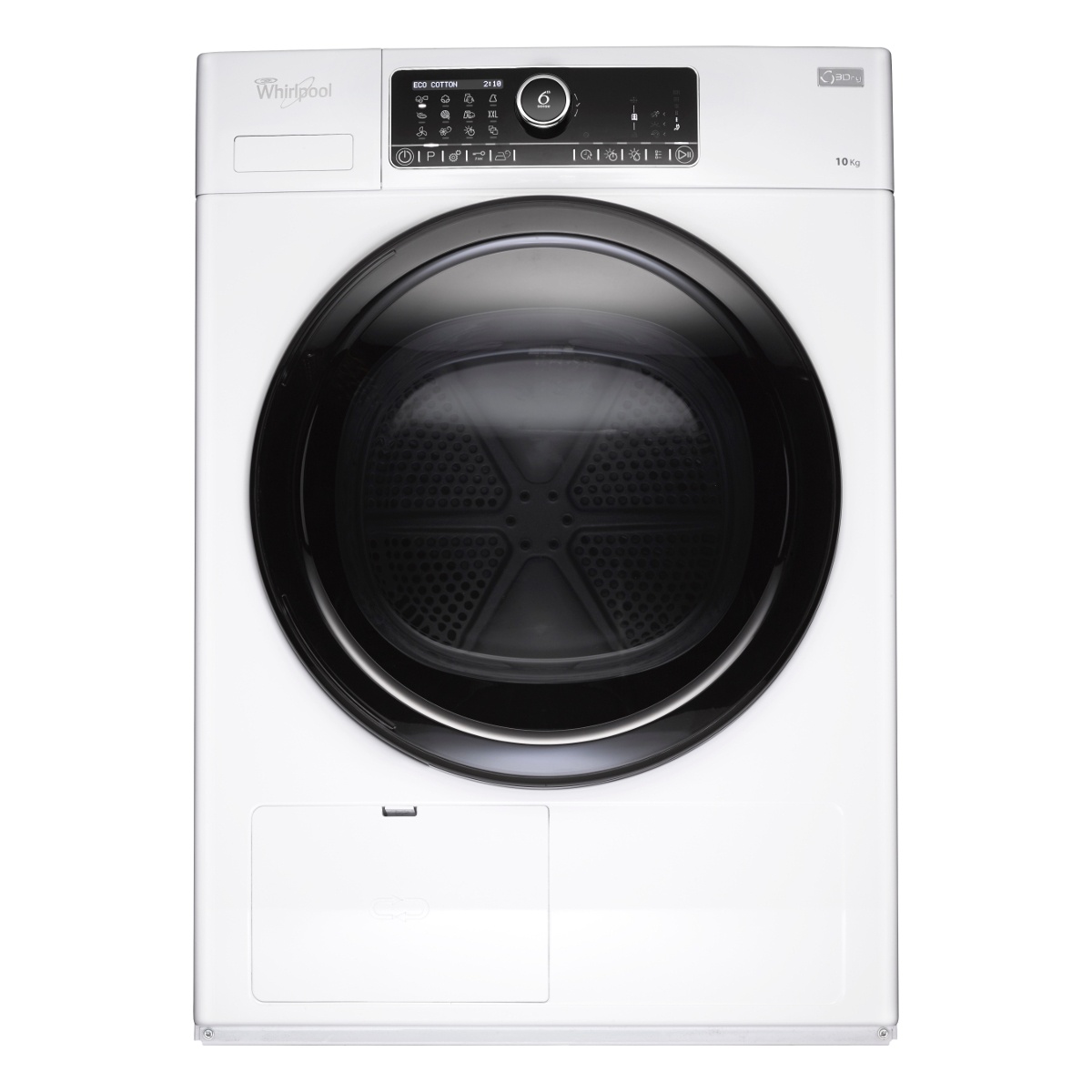 Whirlpool HSCX 10431 6th Sense HeatPump Tumble Dryer with 10kg Load and
