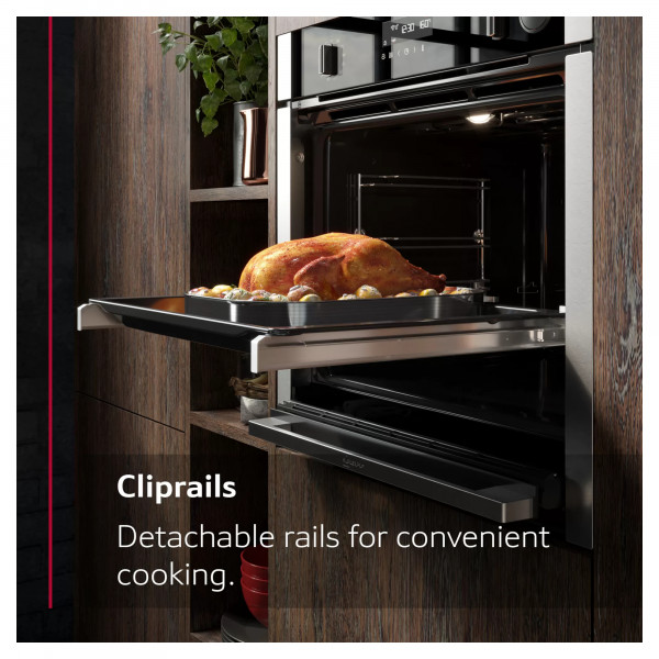 Neff B3ACE4HG0B builtIn 60cm Oven with Slide and Hide Door Hughes