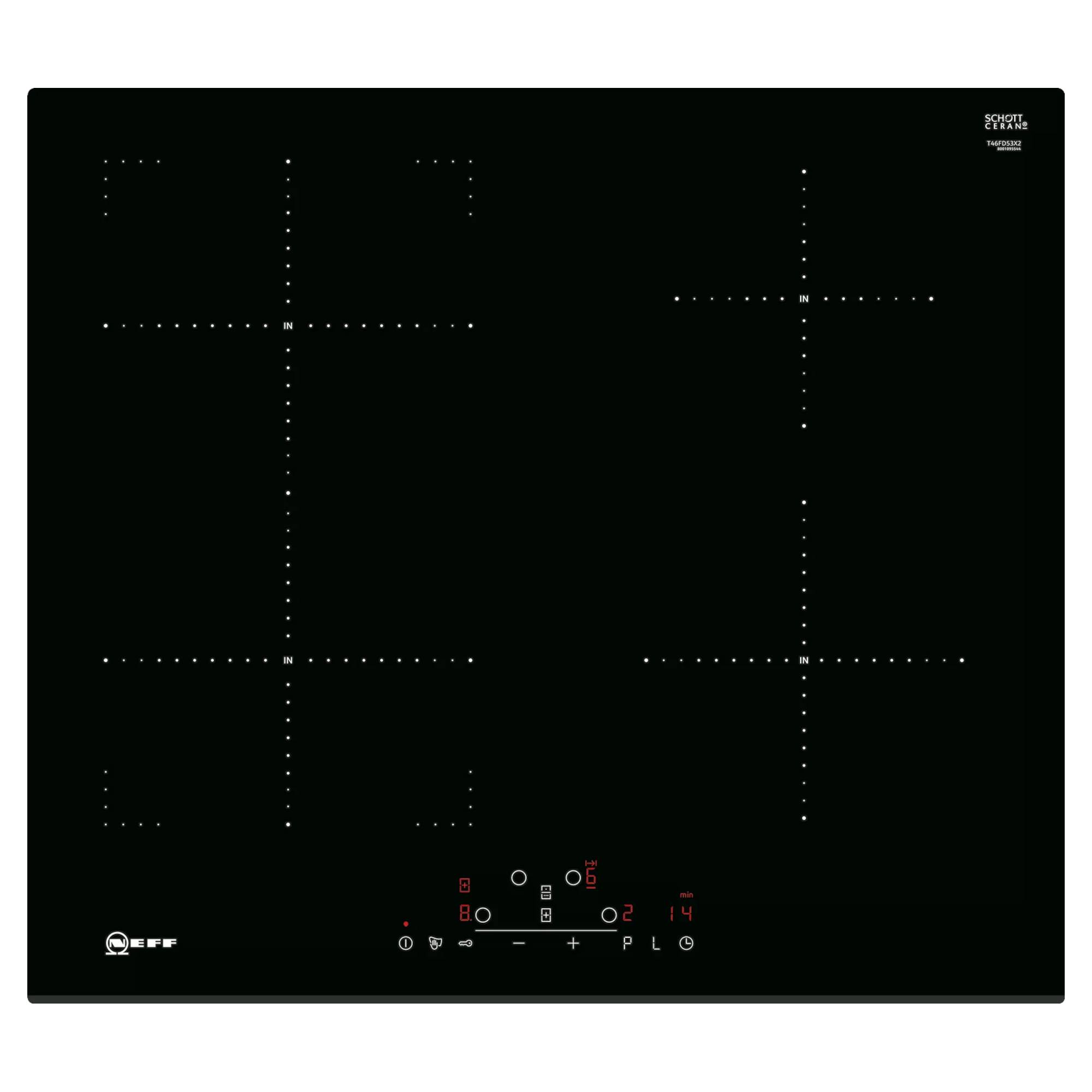 NEFFT46FD53X2 N 70 Induction Hob Black Hughes