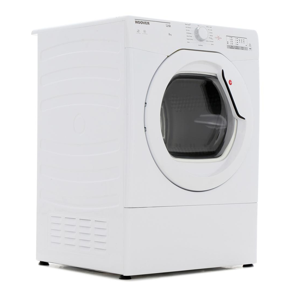 Hoover HLV8LG One Touch 8kg Load Vented Tumble Dryer Hughes Hoover HLV8LG One Touch 8kg Load Vented Tumble Dryer Hughes