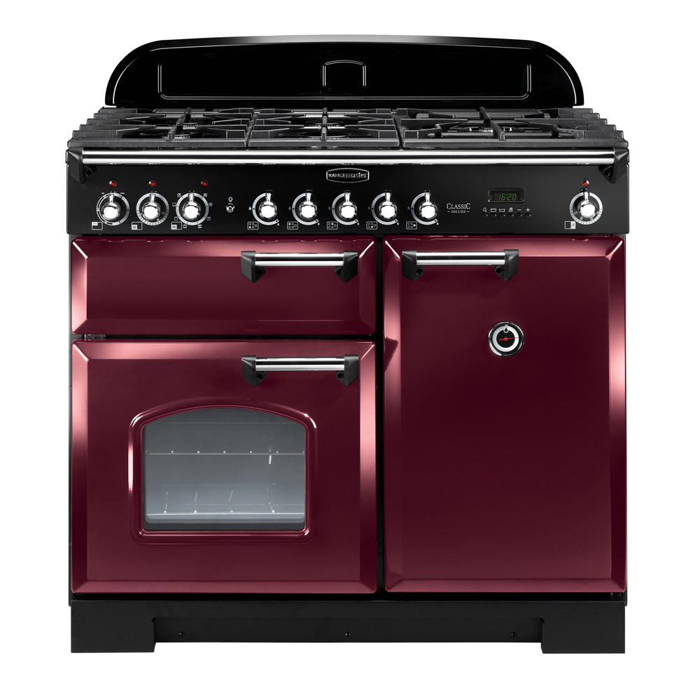 RANGEmaster Classic Deluxe 1000mm Dual Fuel Range Cooker with 5 Burner