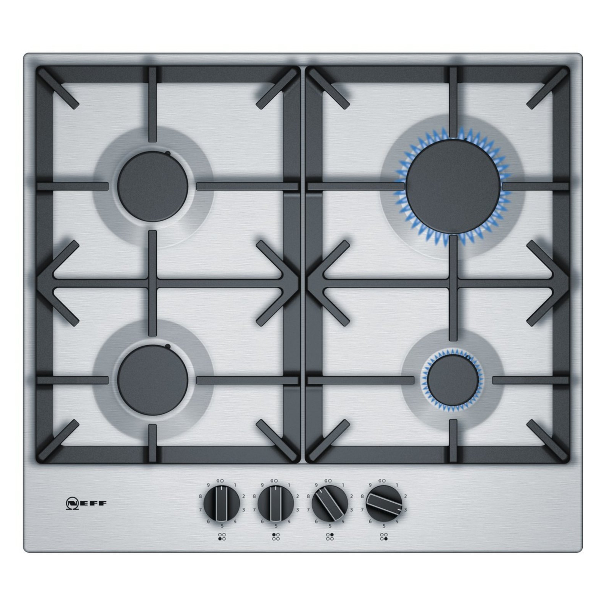 Neff T26DS49N0 600mm BuiltIn 4 Burner Gas Hob Hughes