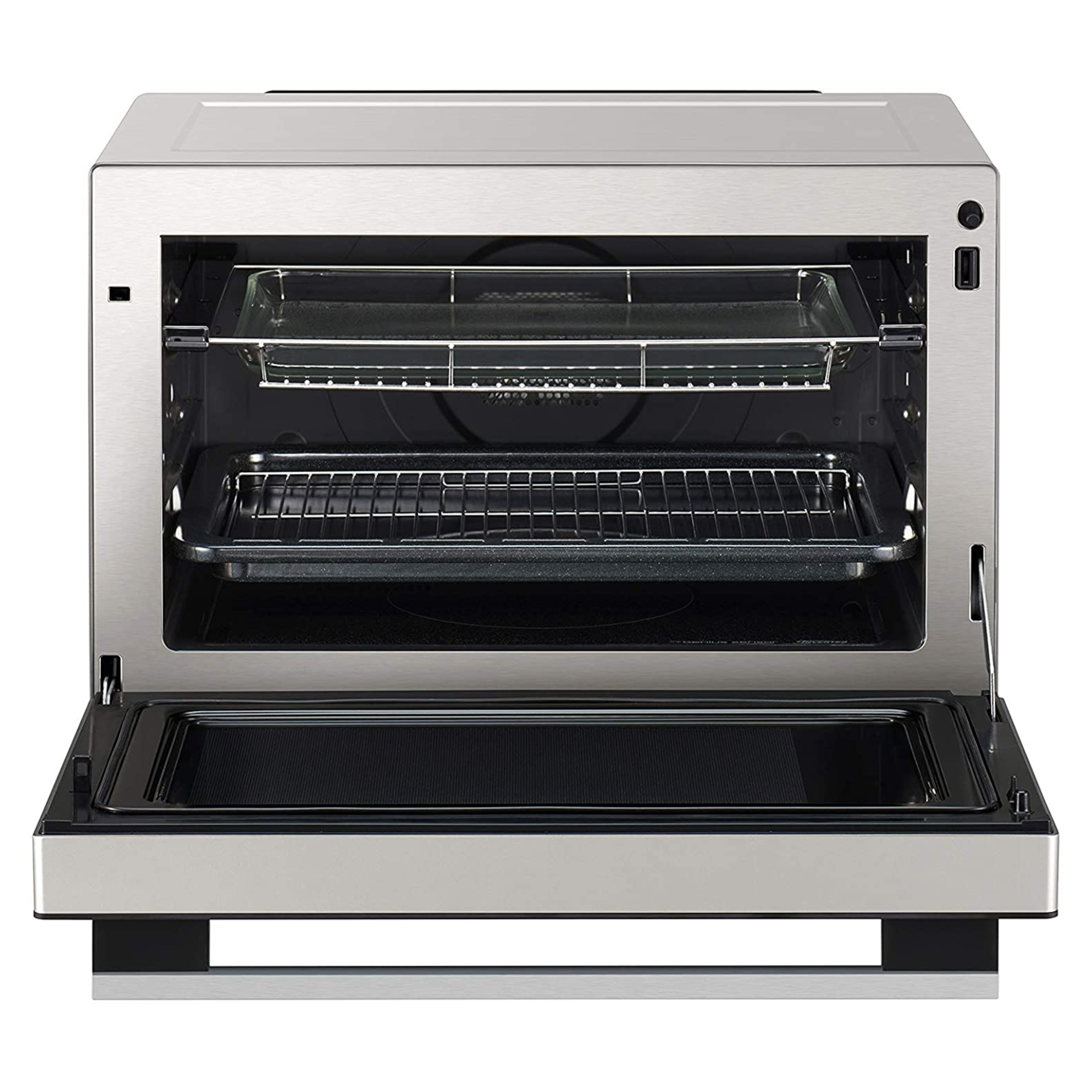 Panasonic NNCF87LBBPQ 31L Flatbed Compact Solo Microwave Hughes