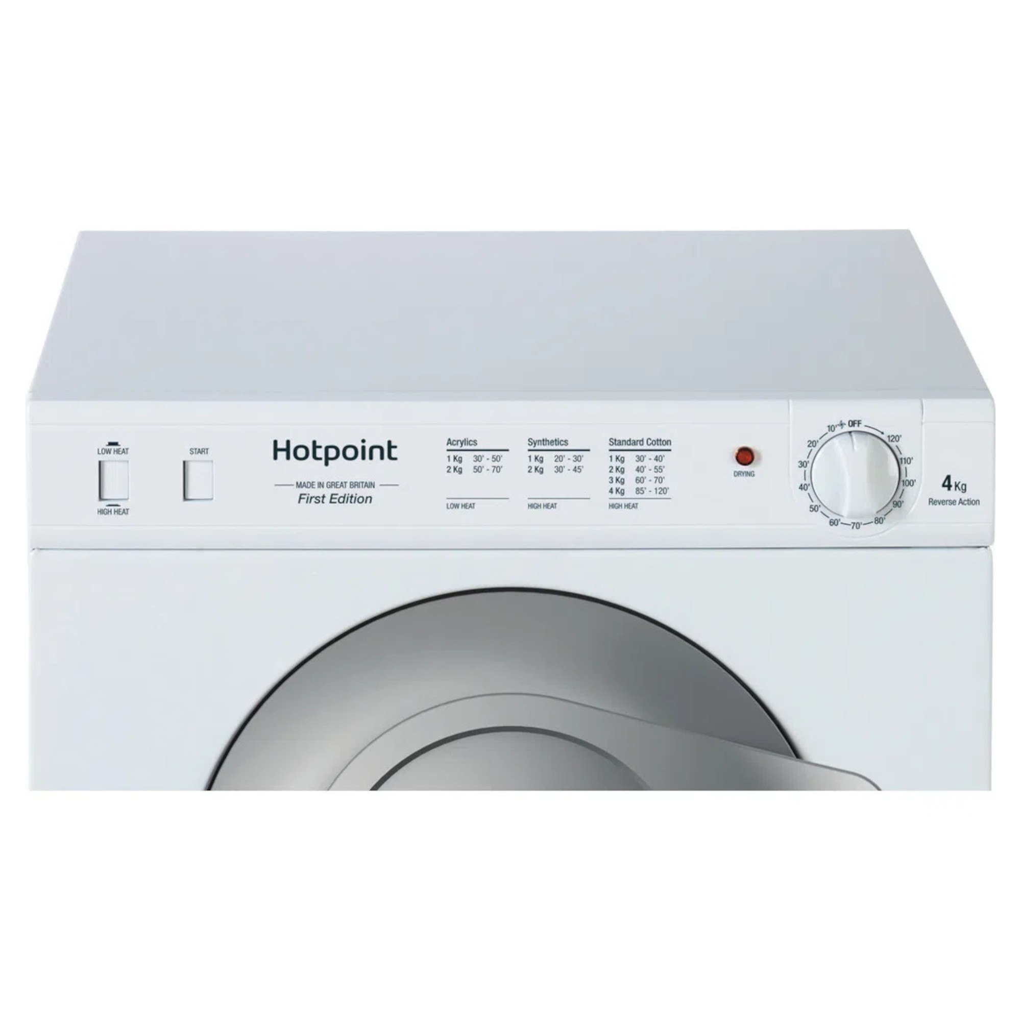 Hotpoint NV4D01P 4kg Compact Vented Tumble Dryer Hughes